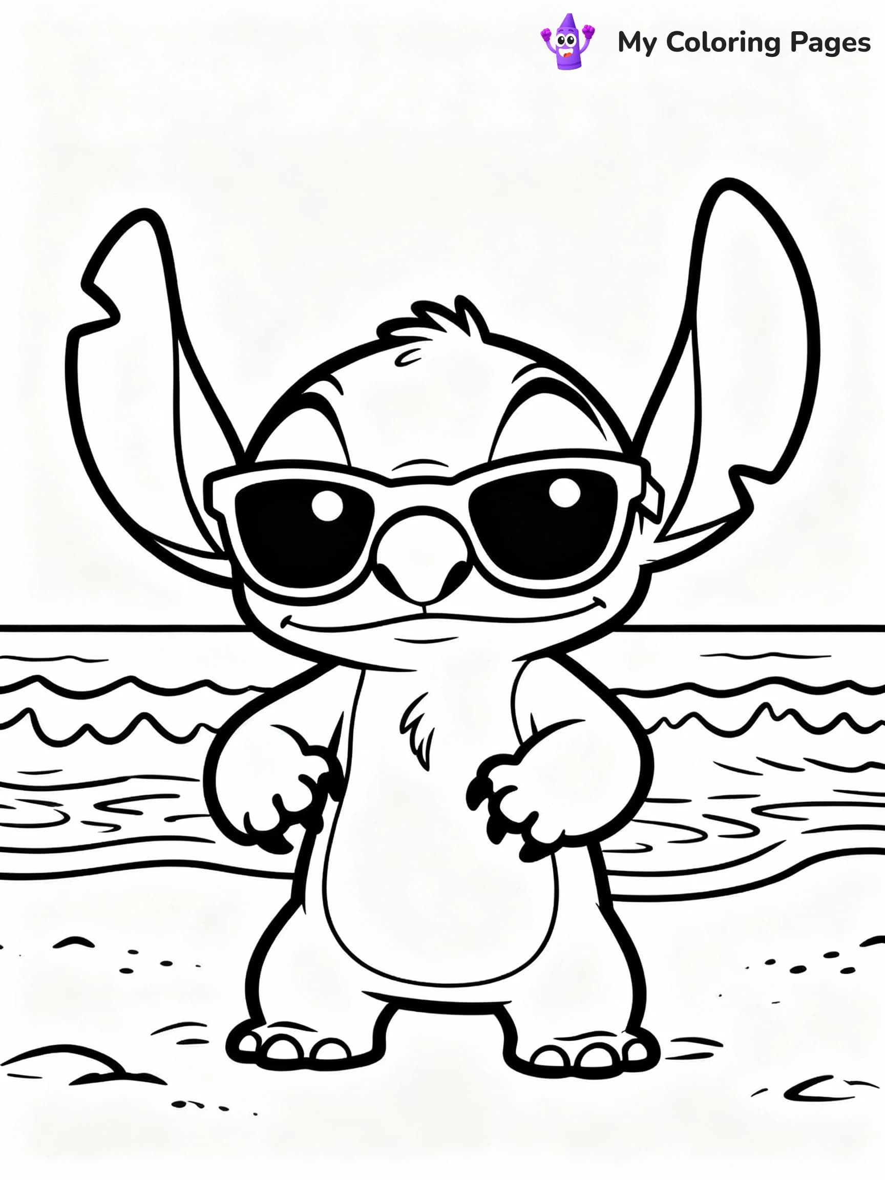 Stitch Coloring Pages - 12