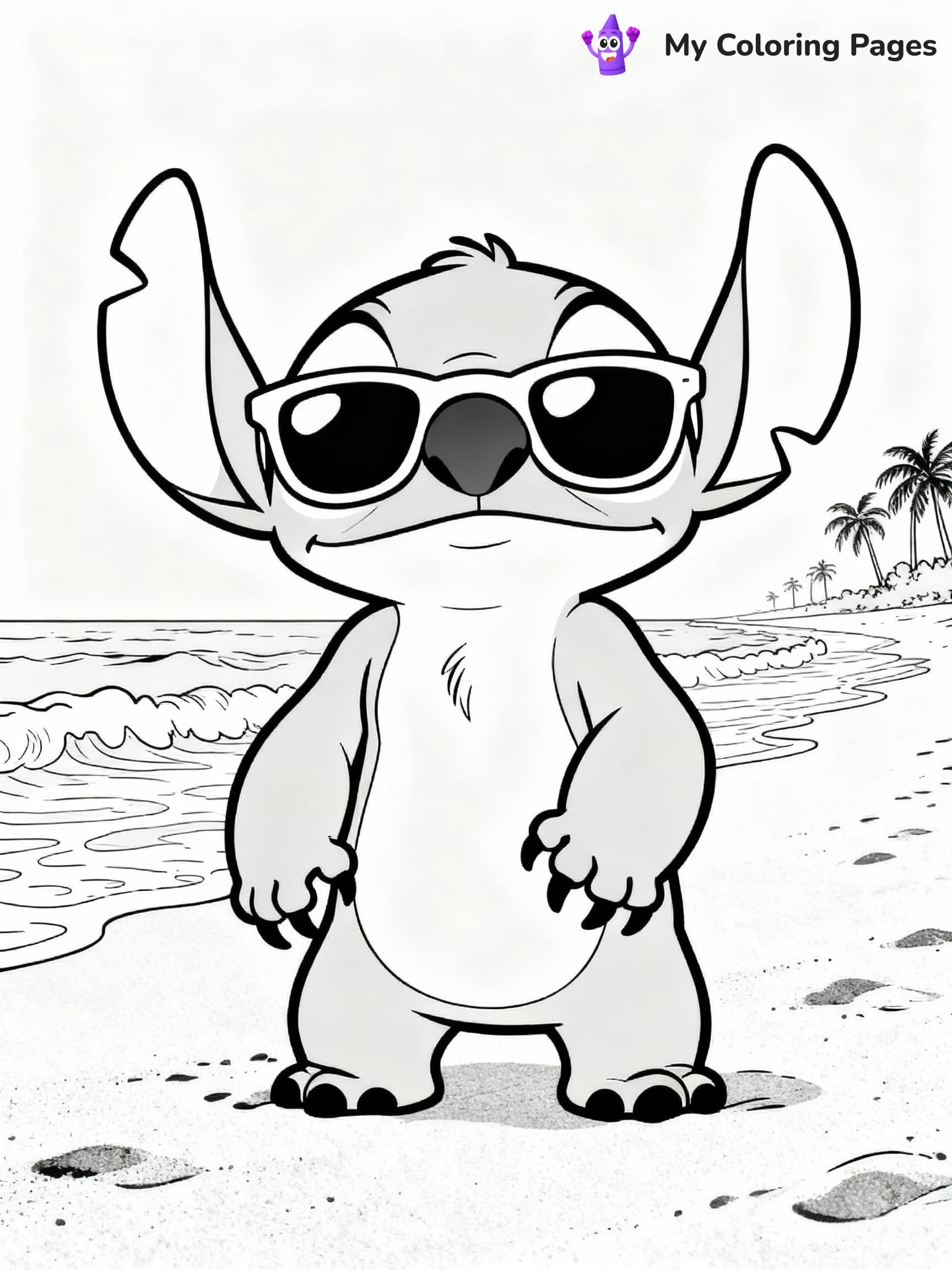 Stitch Coloring Pages - 11