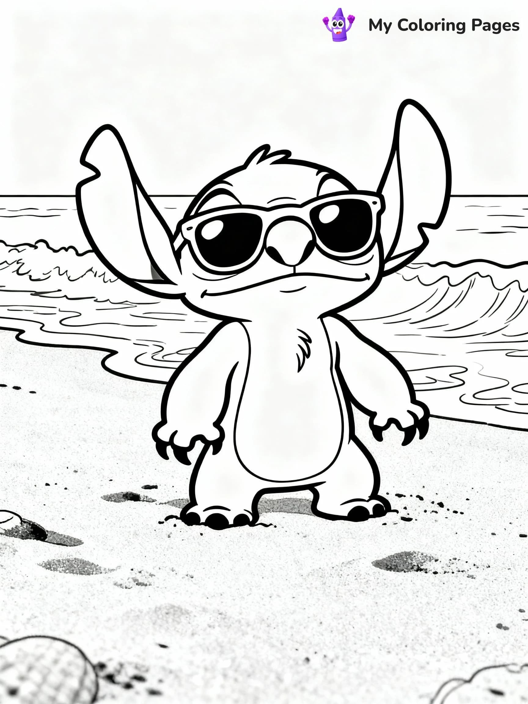 Stitch Coloring Pages - 9