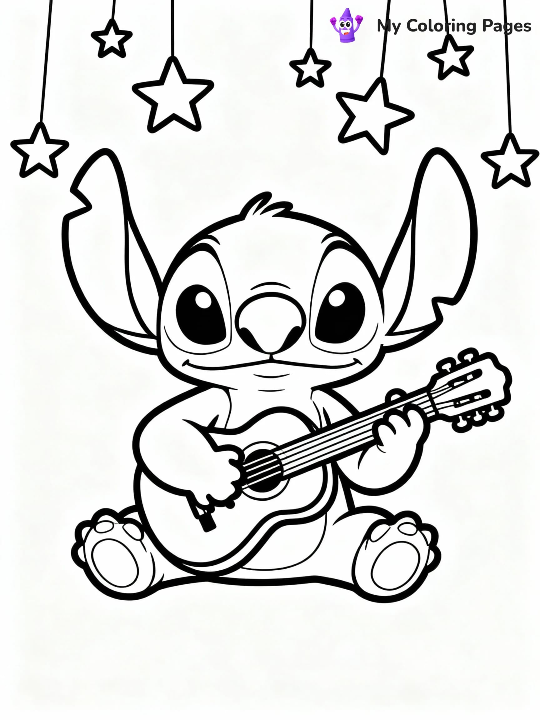 Stitch Coloring Pages - 4
