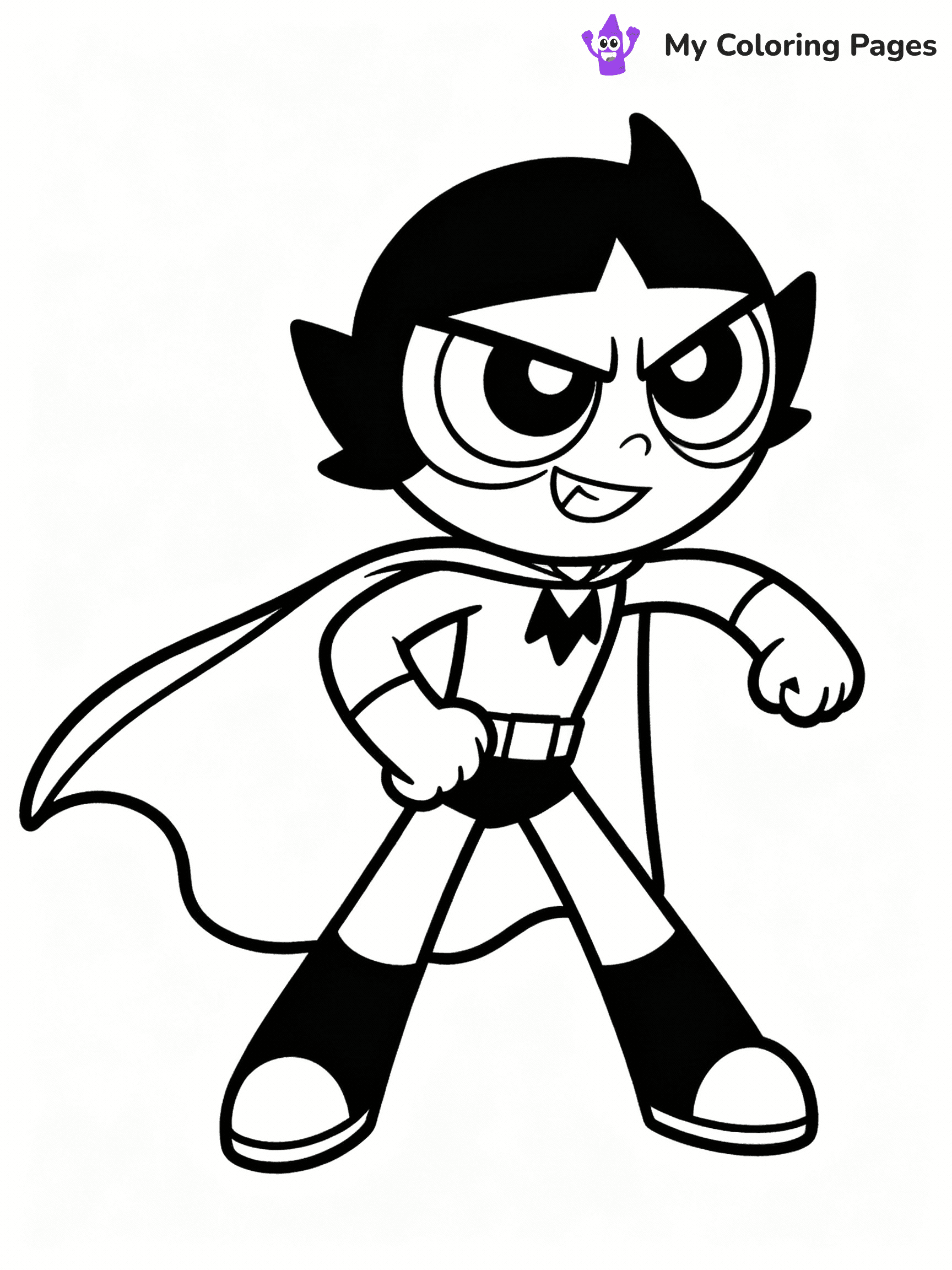 Powerpuff Girls Coloring Pages - 35