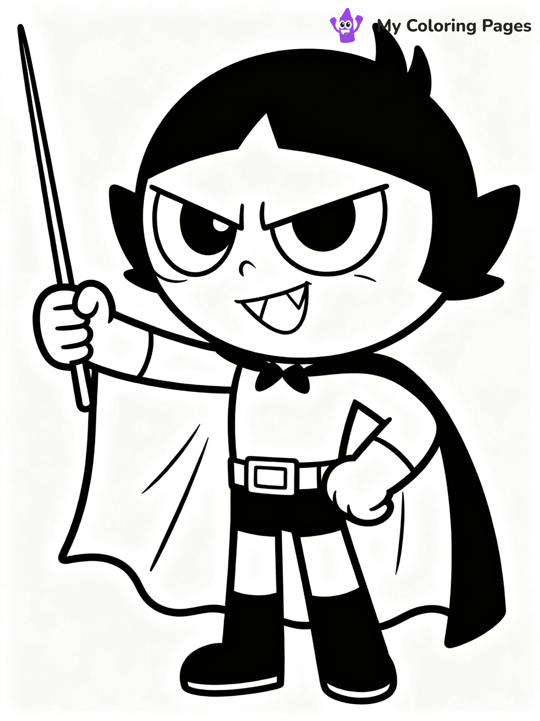 Powerpuff Girls Coloring Pages - 34