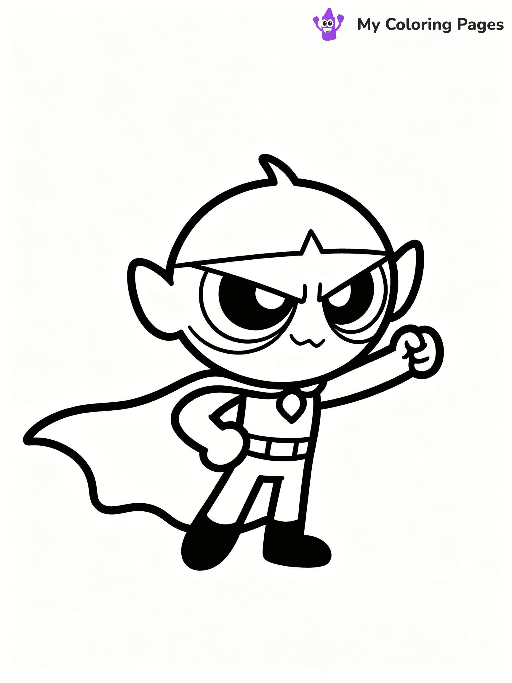 Powerpuff Girls Coloring Pages - 32