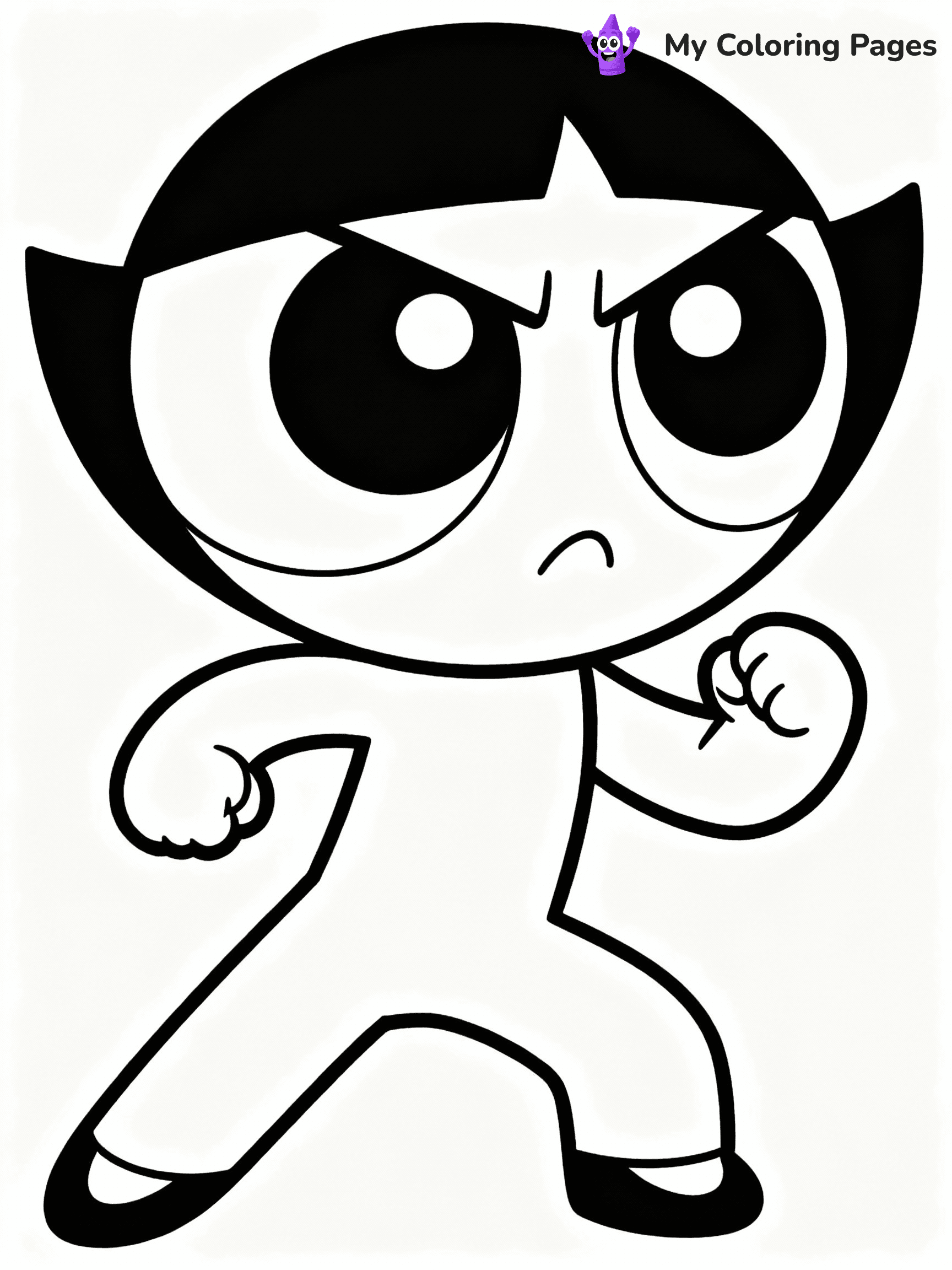 Powerpuff Girls Coloring Pages - 27