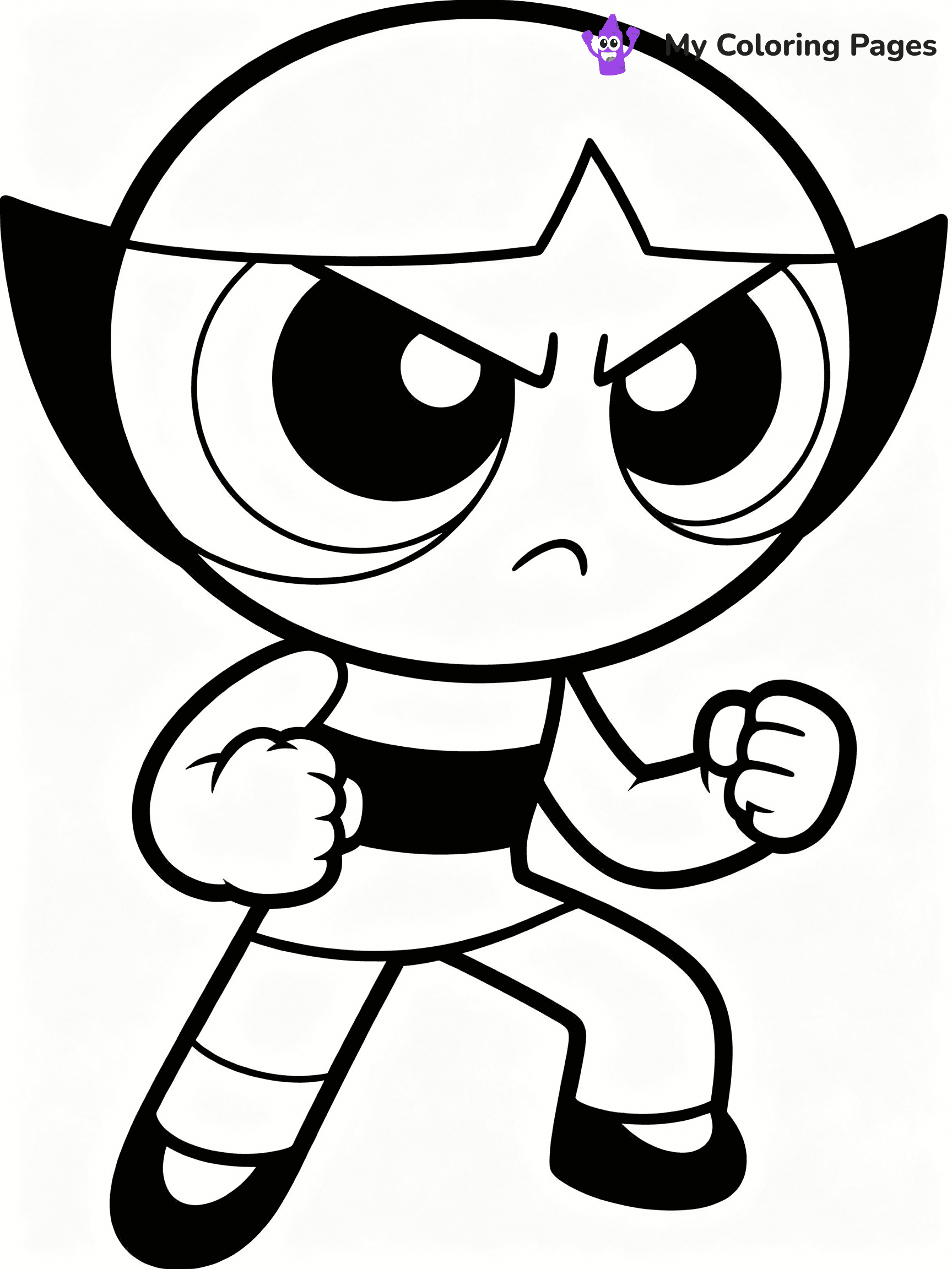 Powerpuff Girls Coloring Pages - 26