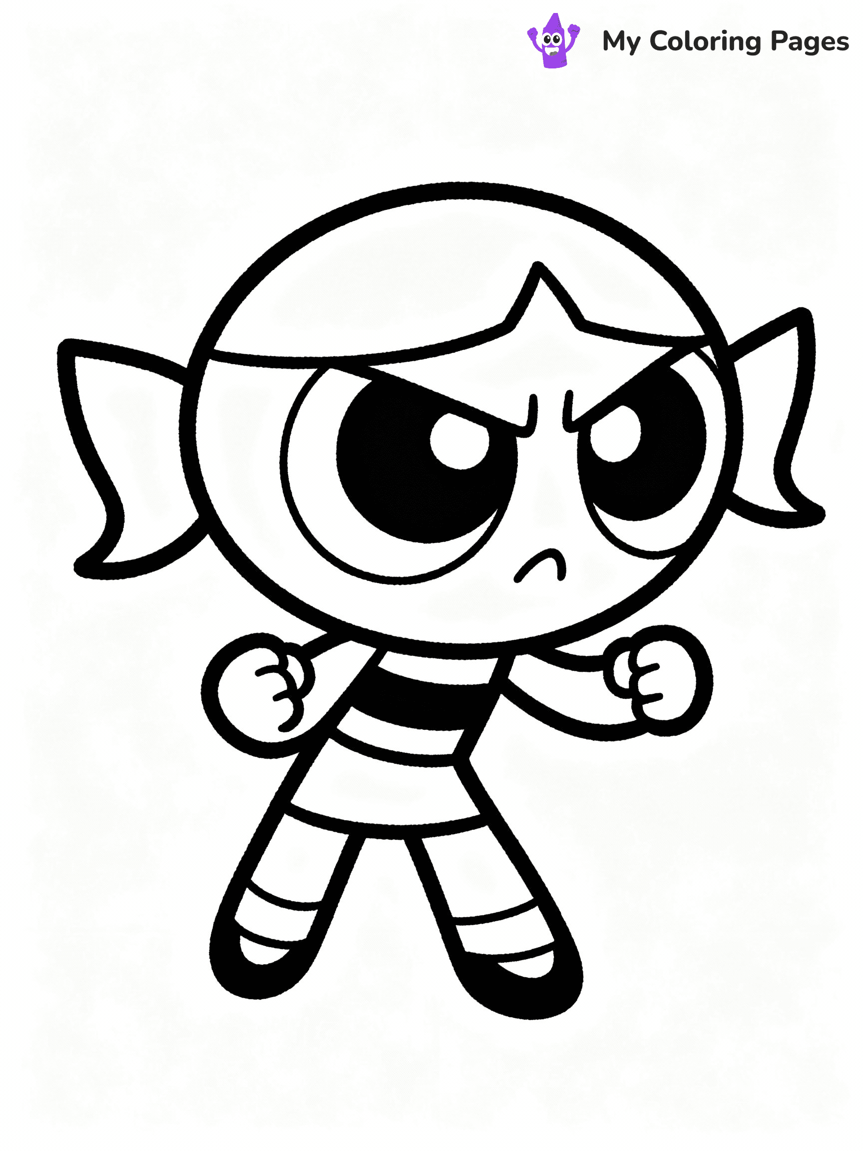 Powerpuff Girls Coloring Pages - 25