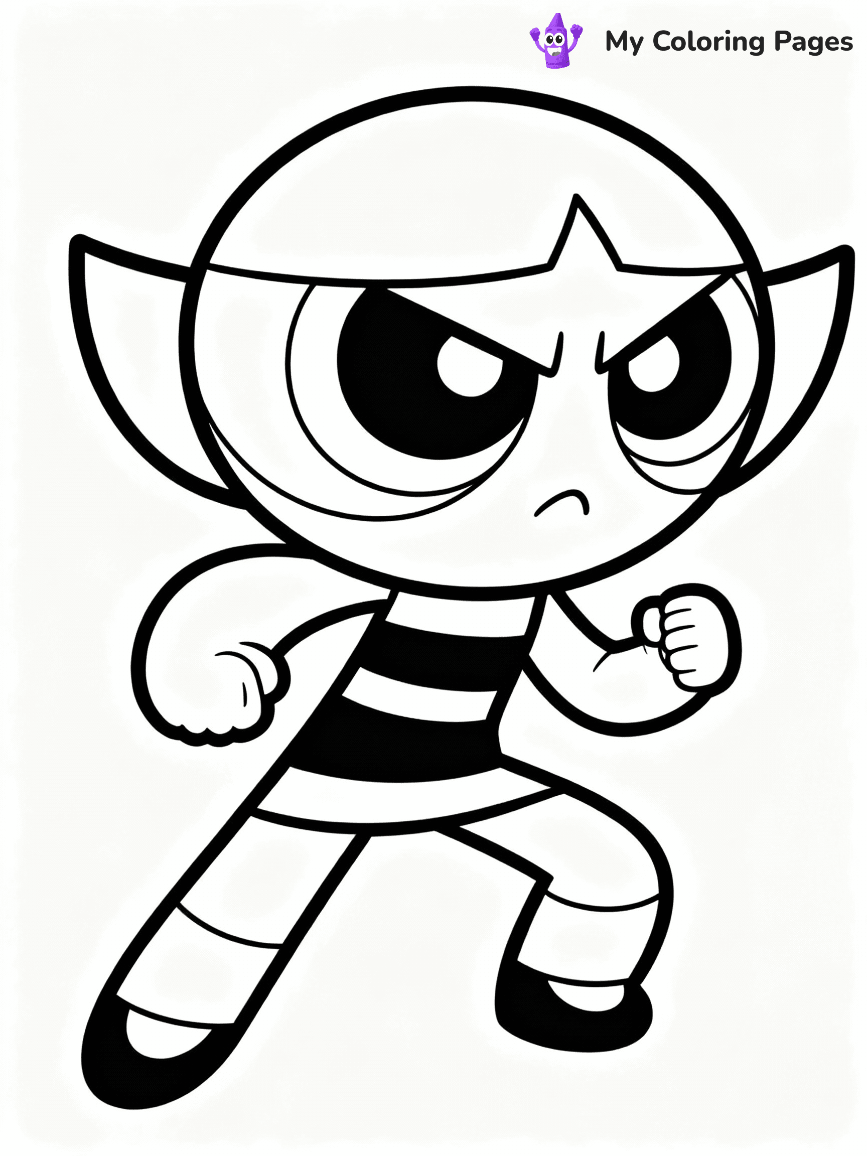 Powerpuff Girls Coloring Pages - 23