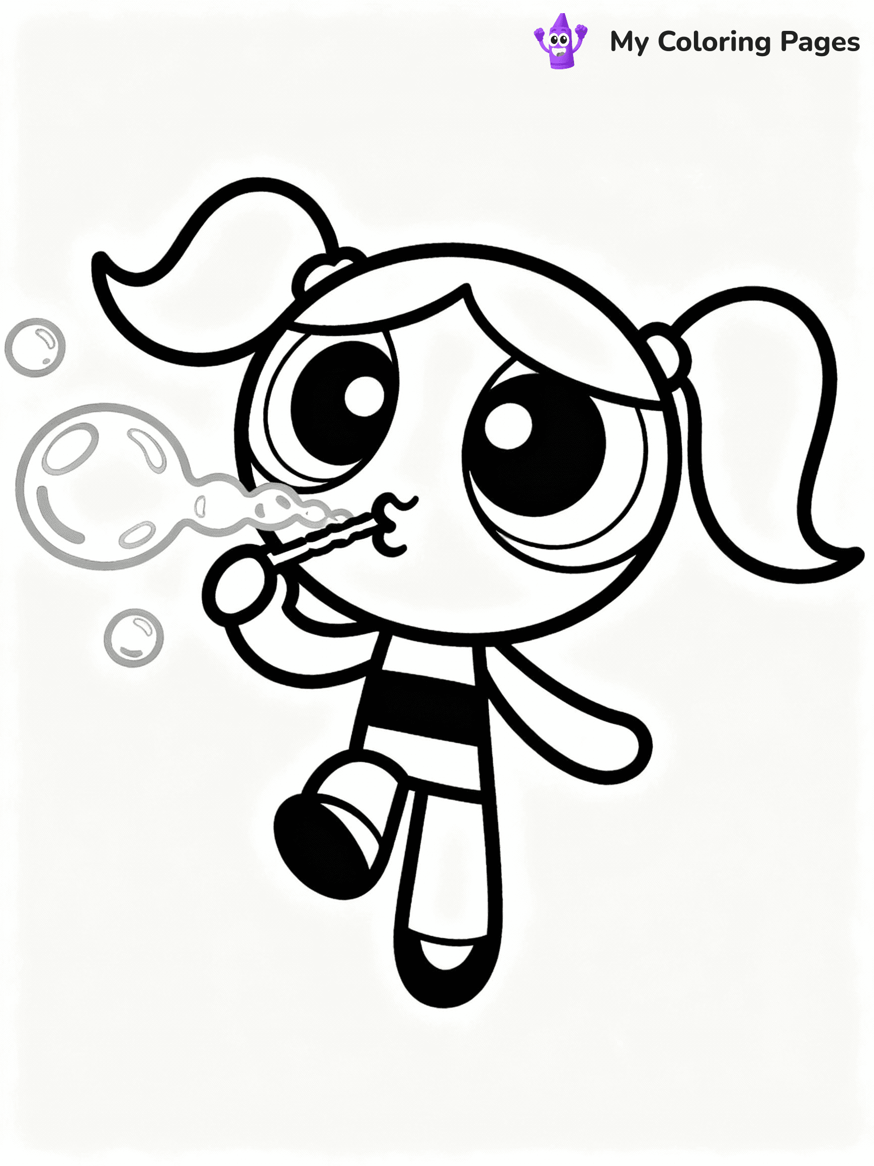 Powerpuff Girls Coloring Pages - 16
