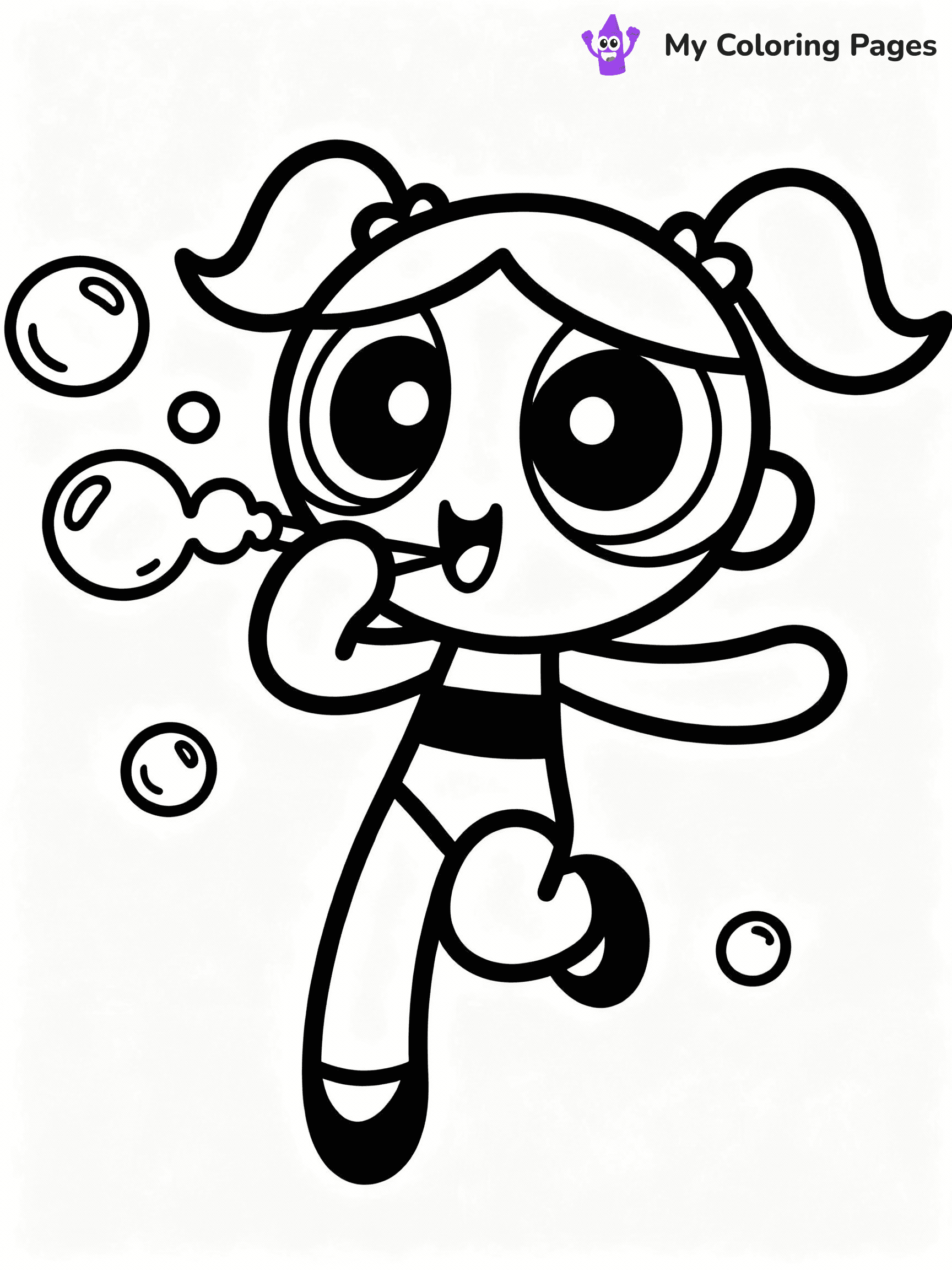 Powerpuff Girls Coloring Pages - 15