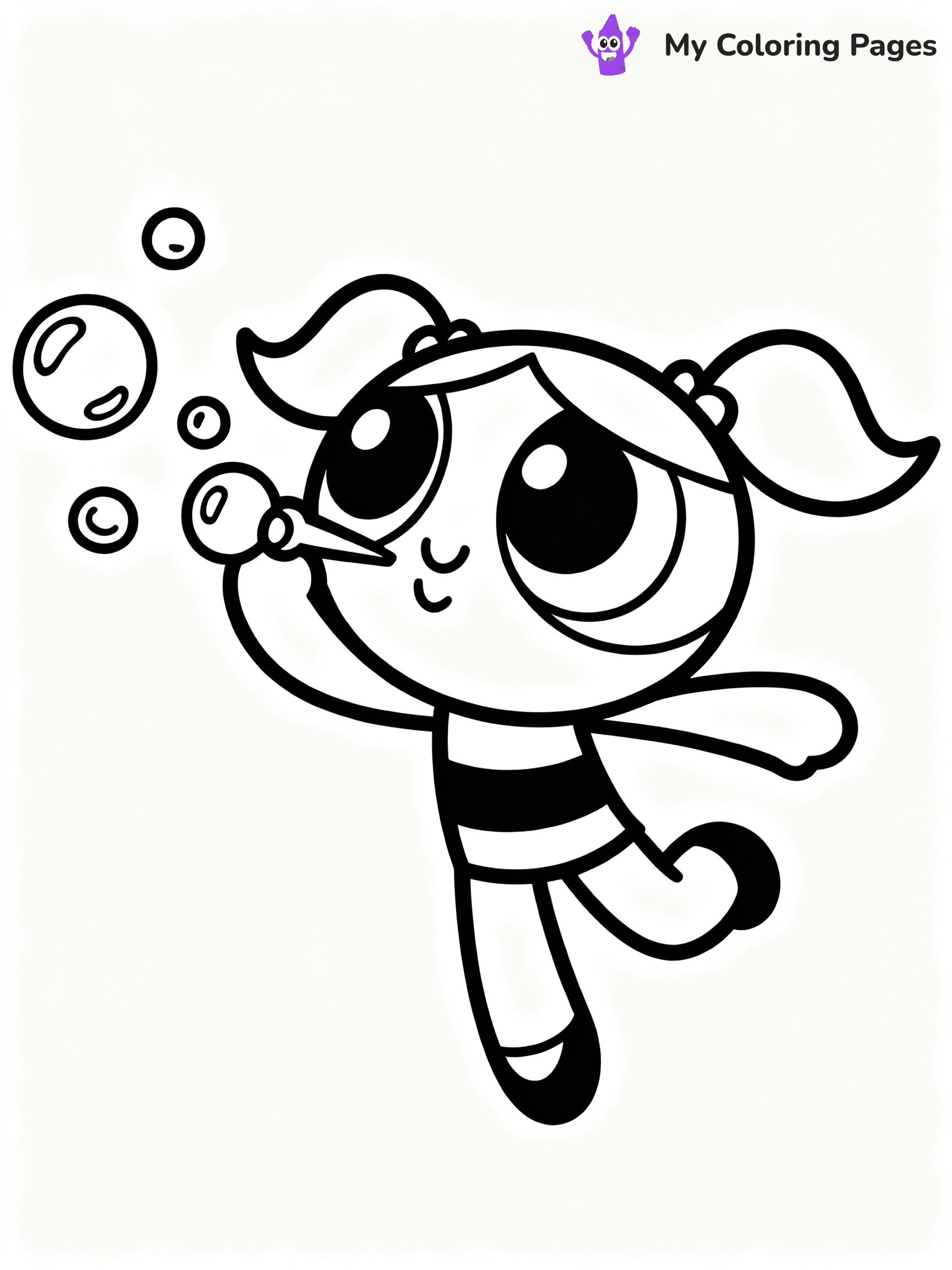 Powerpuff Girls Coloring Pages - 14