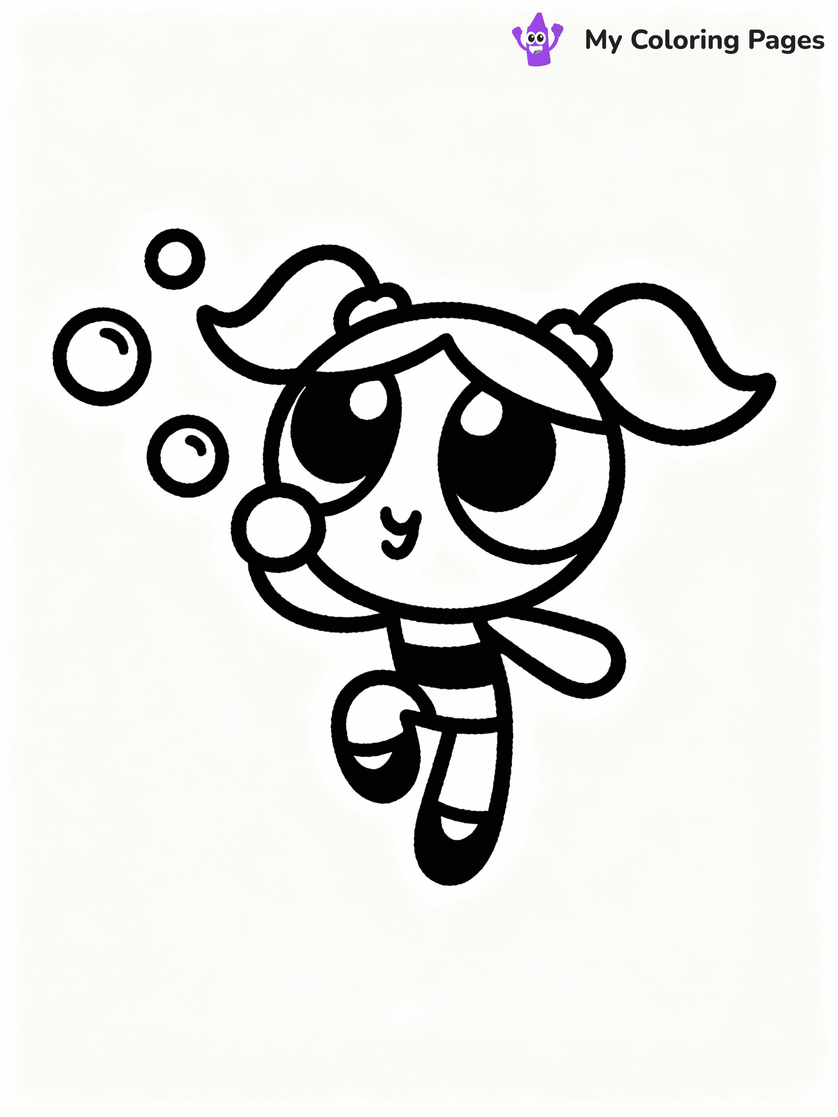 Powerpuff Girls Coloring Pages - 13