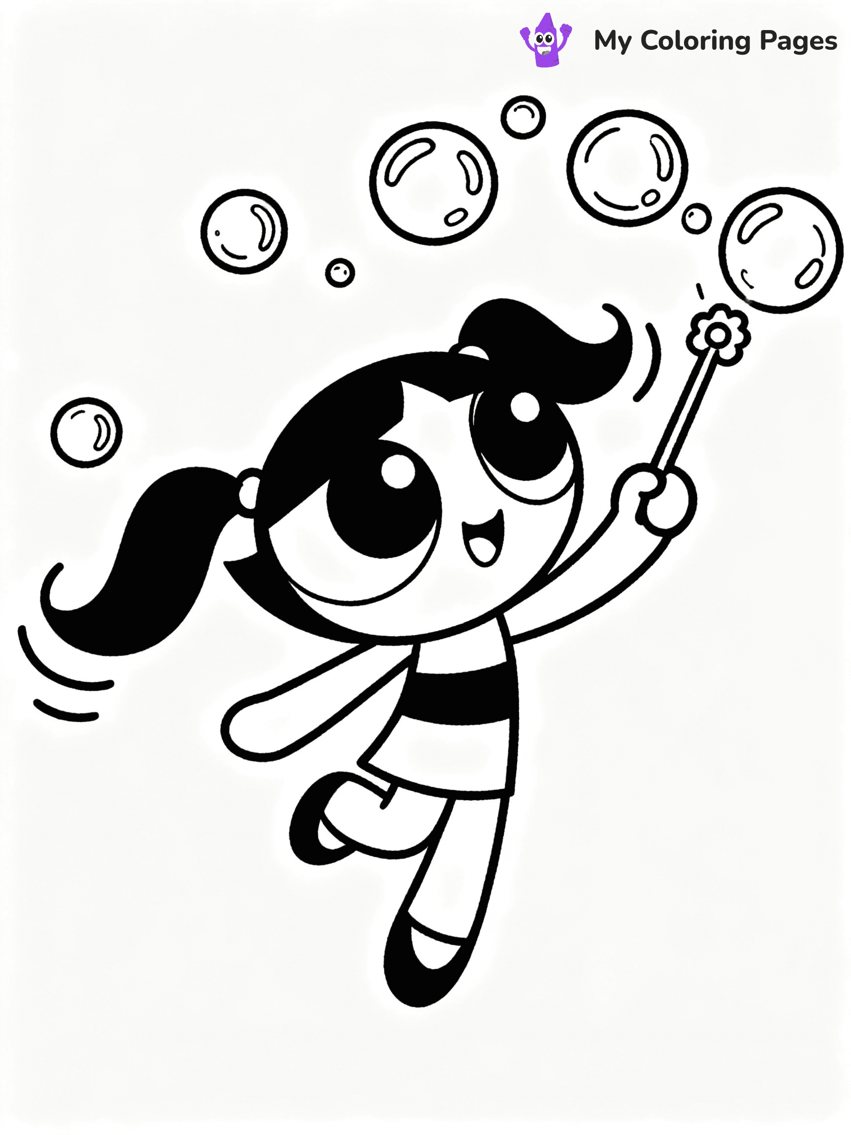 Powerpuff Girls Coloring Pages - 12