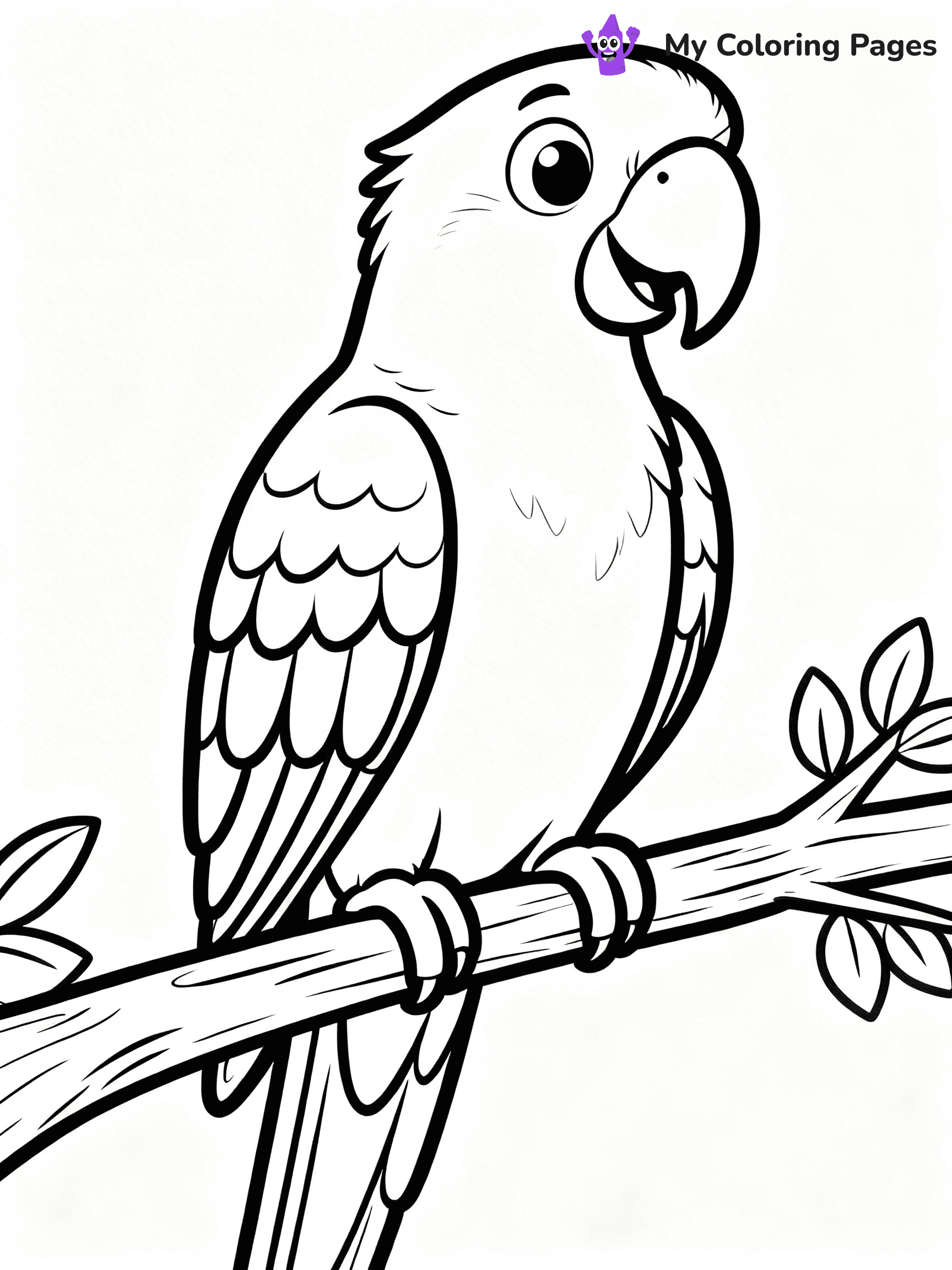 Jungle Animal Coloring Pages - 23