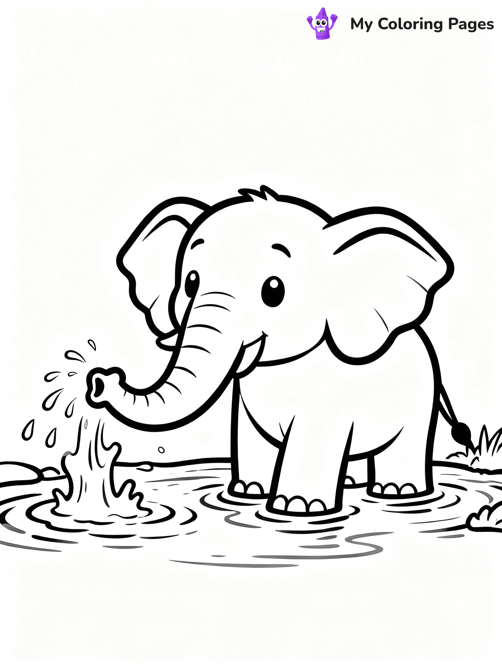 Jungle Animal Coloring Pages - 20