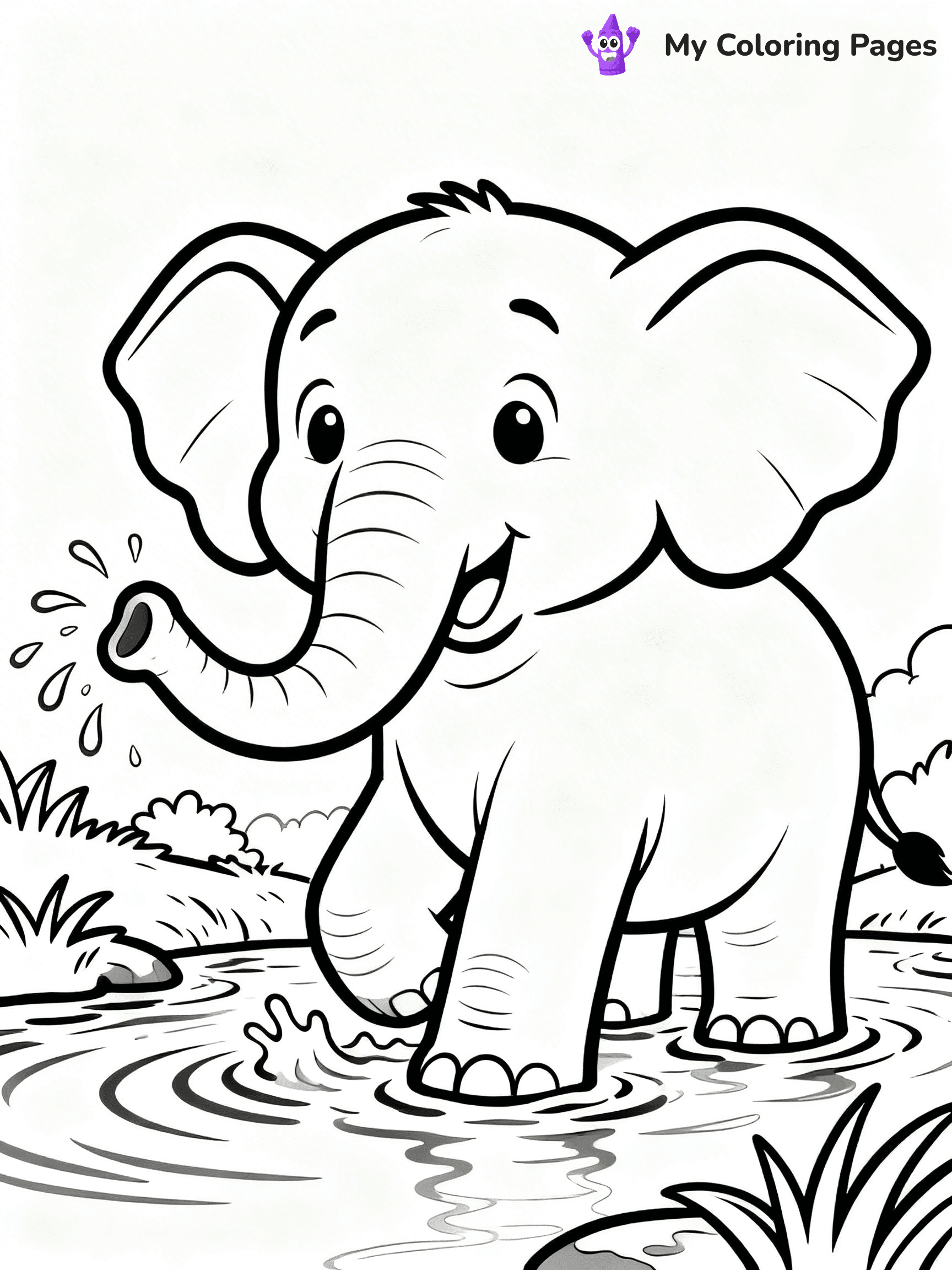 Jungle Animal Coloring Pages - 19