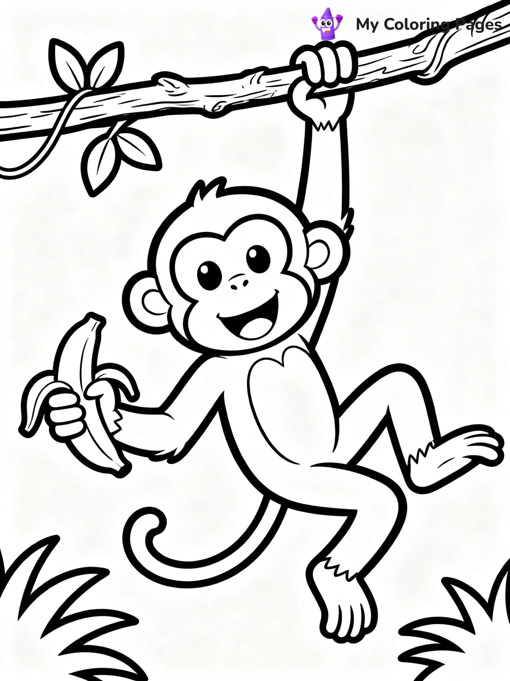Jungle Animal Coloring Pages - 14