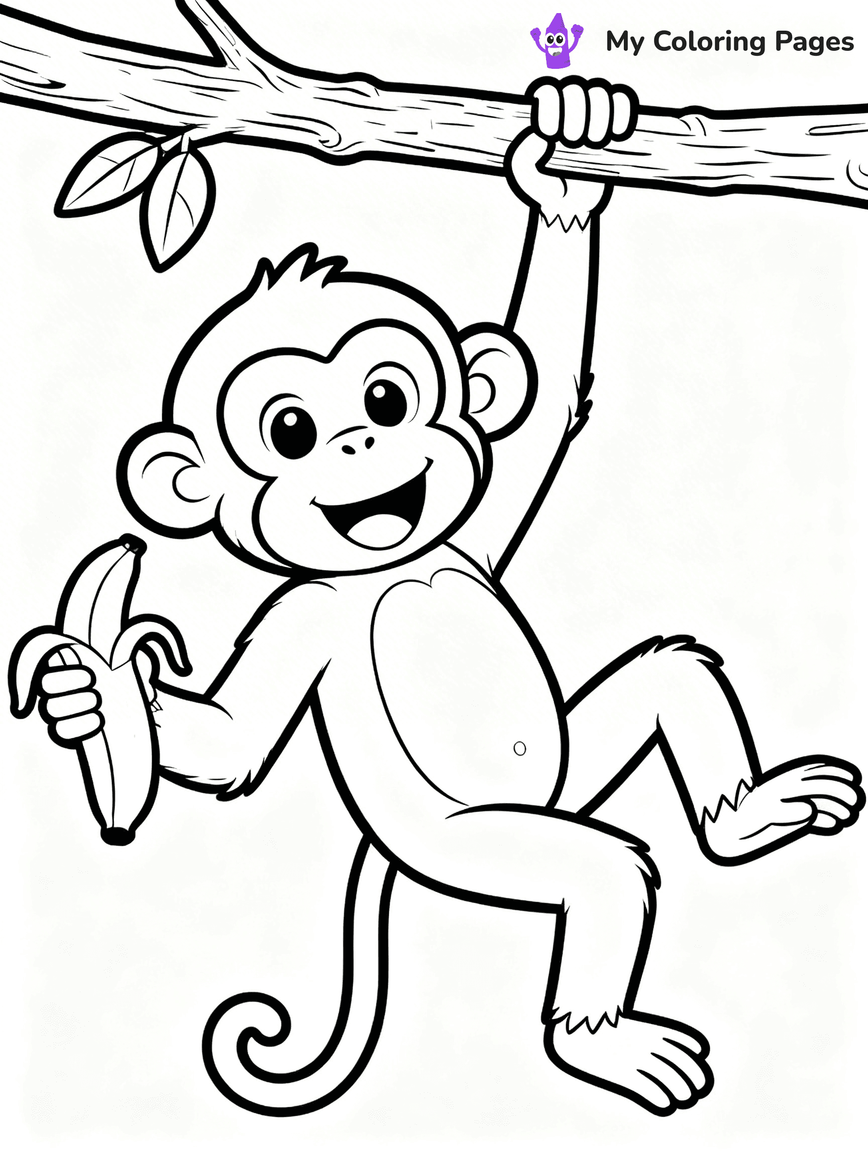 Jungle Animal Coloring Pages - 13