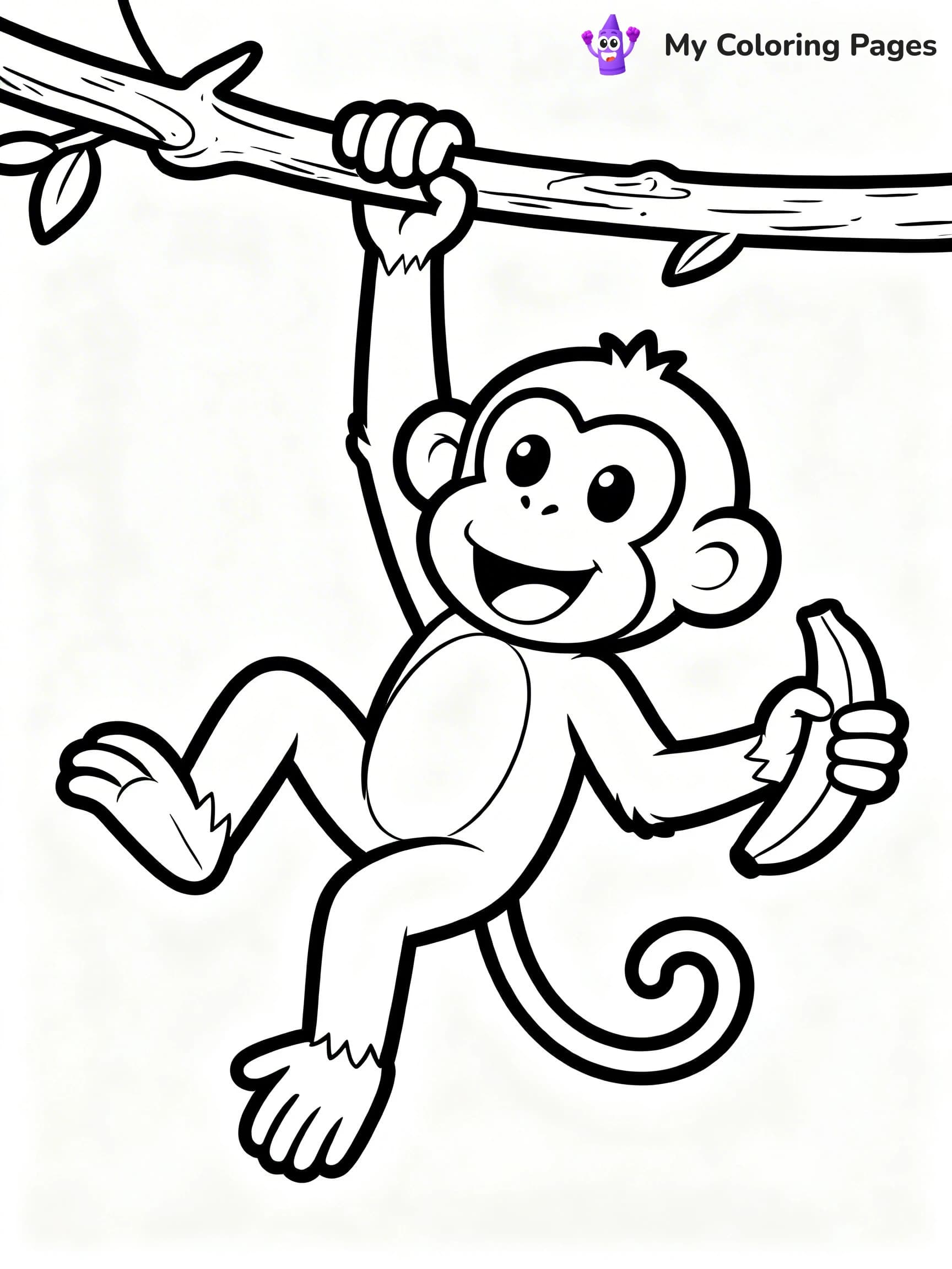 Jungle Animal Coloring Pages - 12