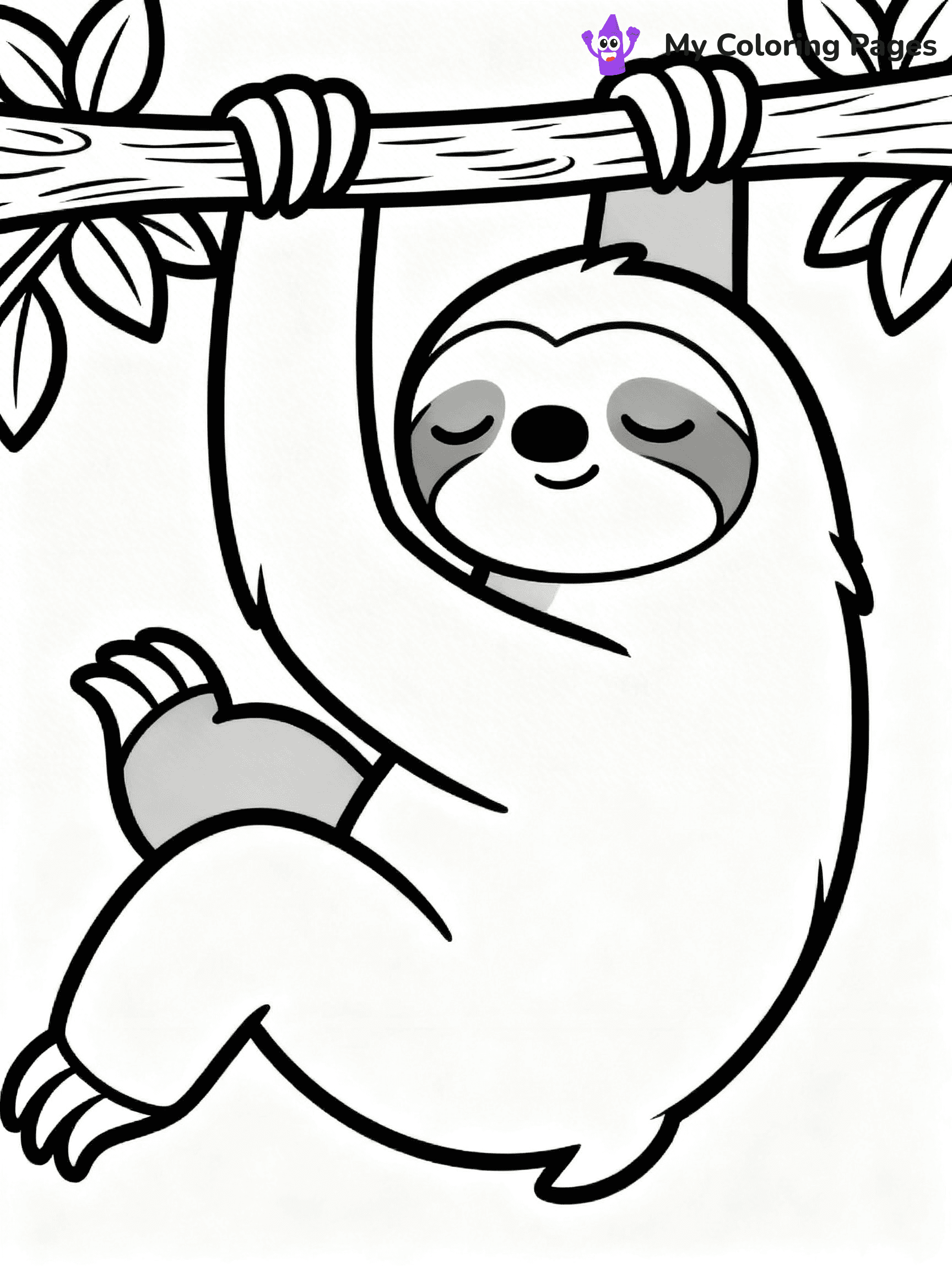 Jungle Animal Coloring Pages - 7