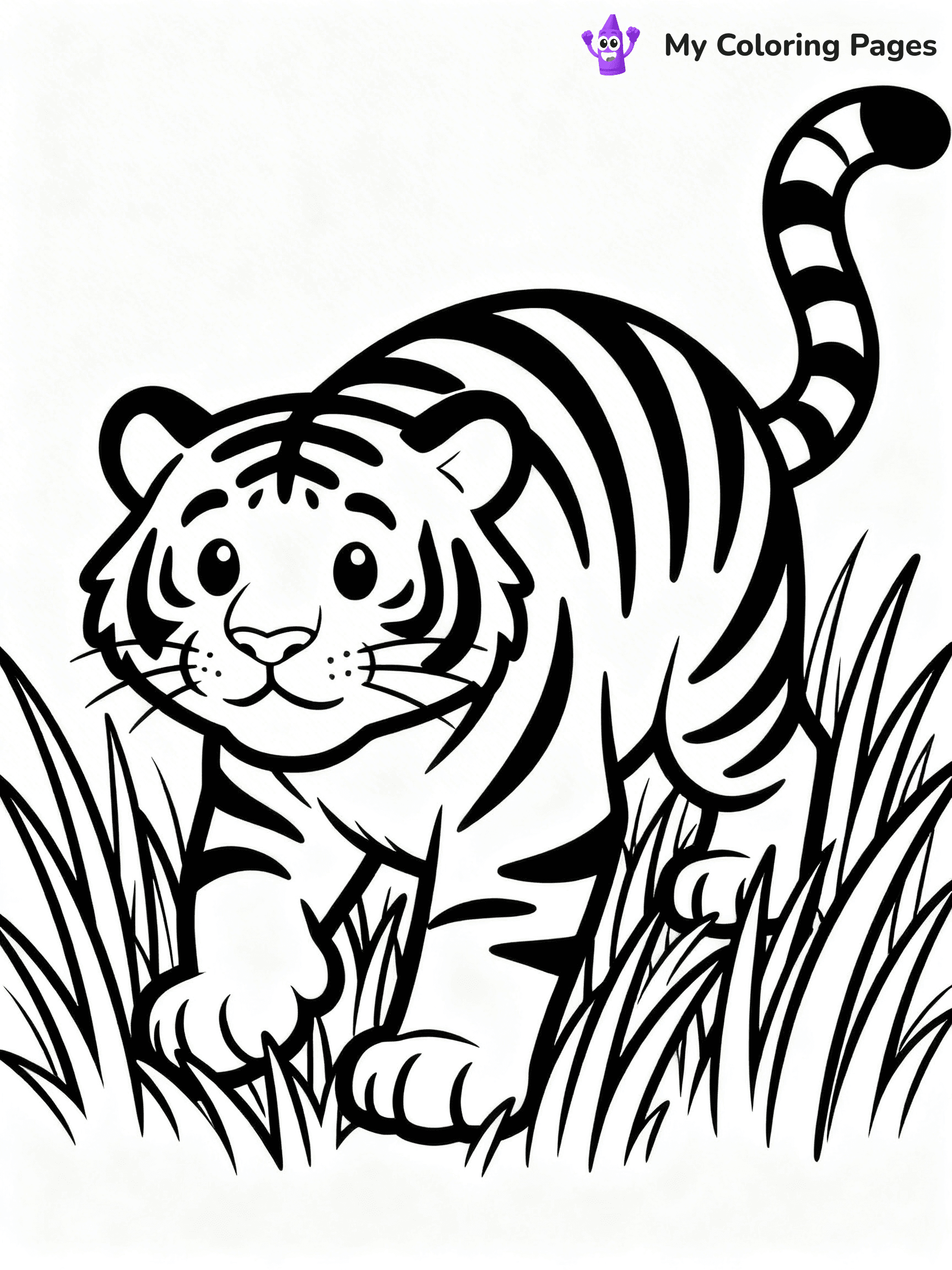 Jungle Animal Coloring Pages - 6