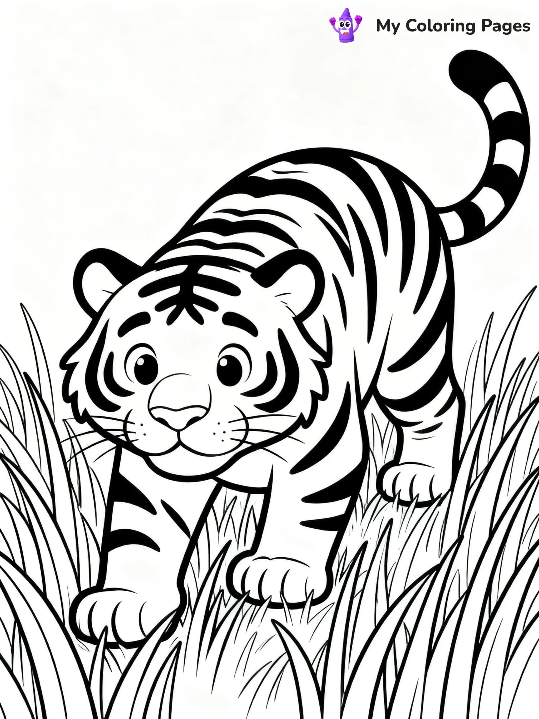 Jungle Animal Coloring Pages - 4