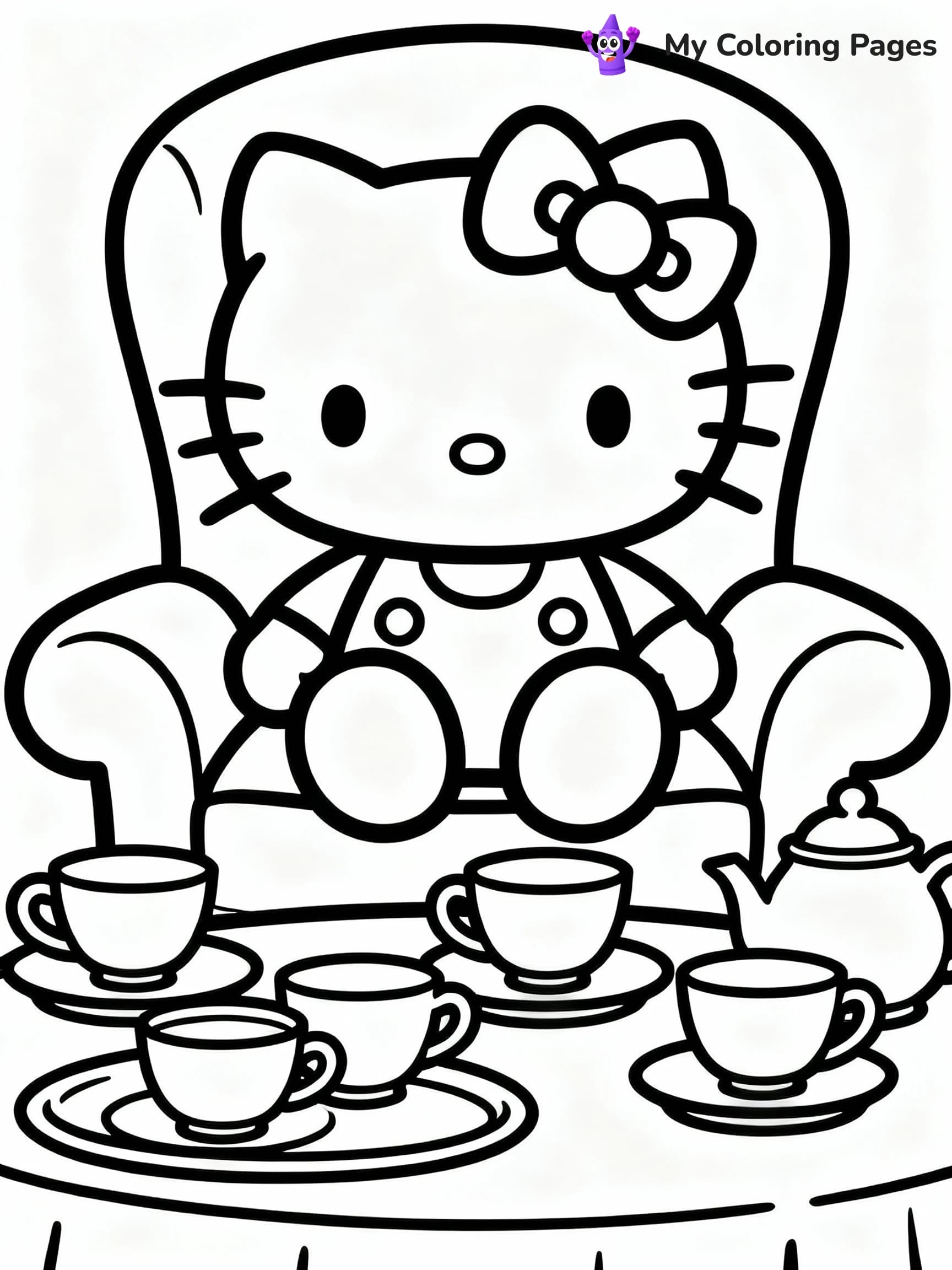 Sanrio Coloring Pages - 7