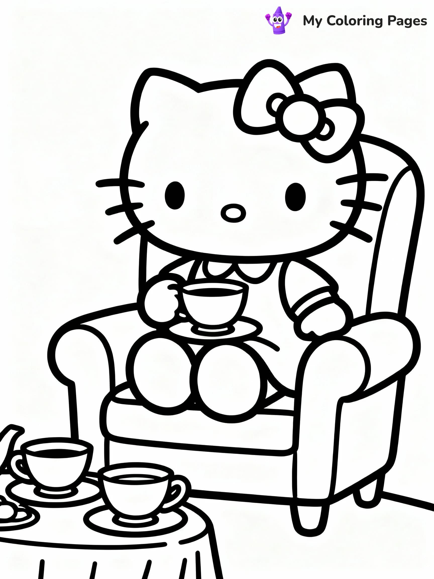 Sanrio Coloring Pages - 2