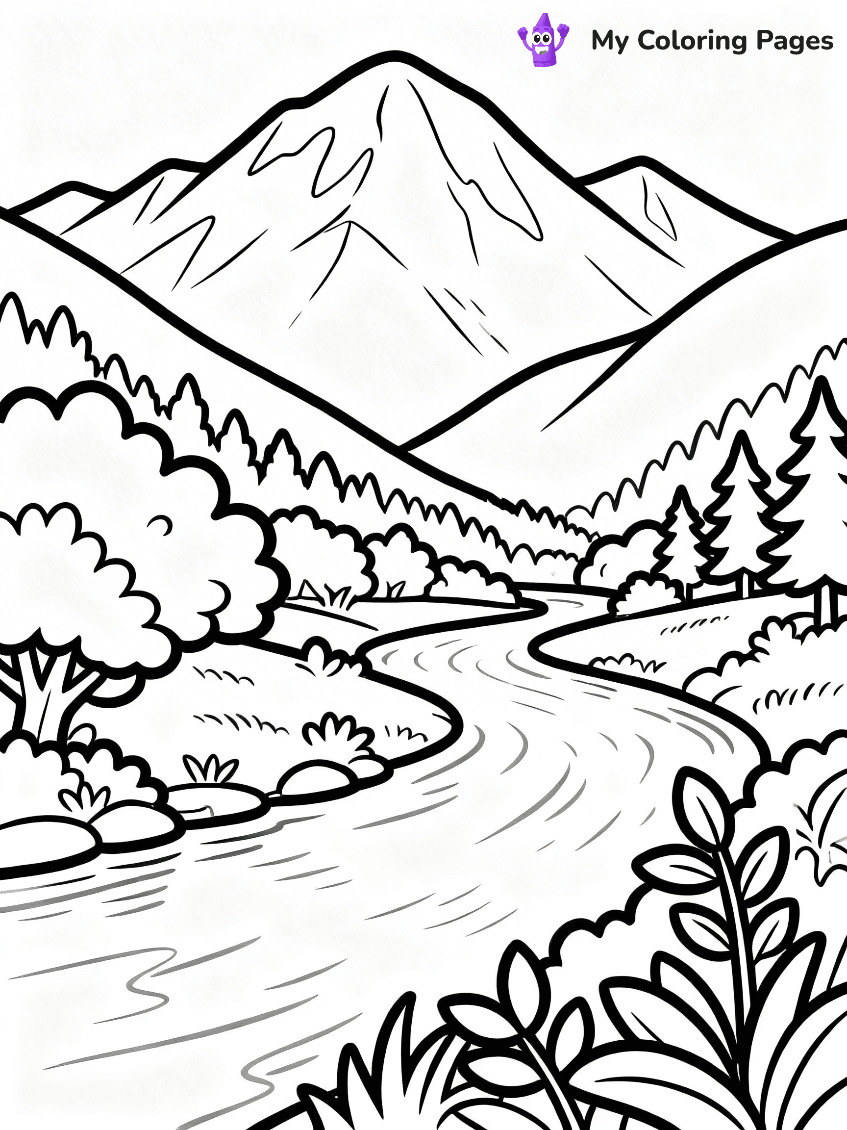 Scenery Coloring Pages - 21