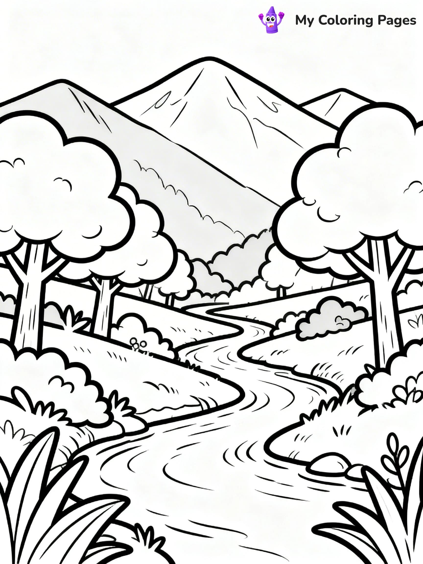 Scenery Coloring Pages - 20