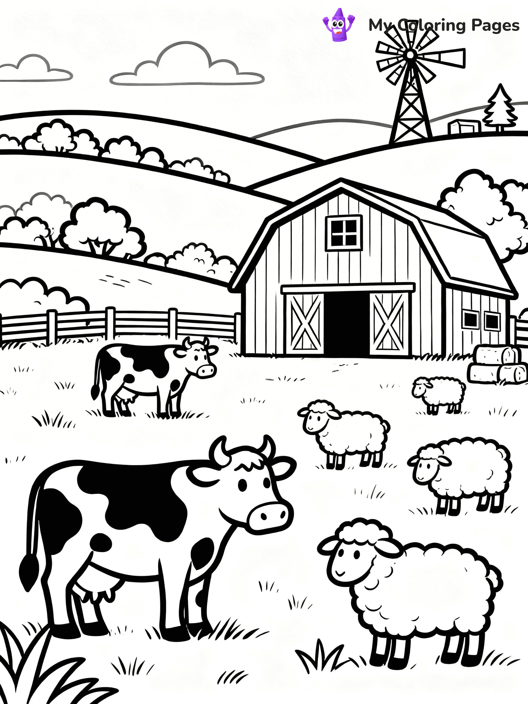 Scenery Coloring Pages - 16