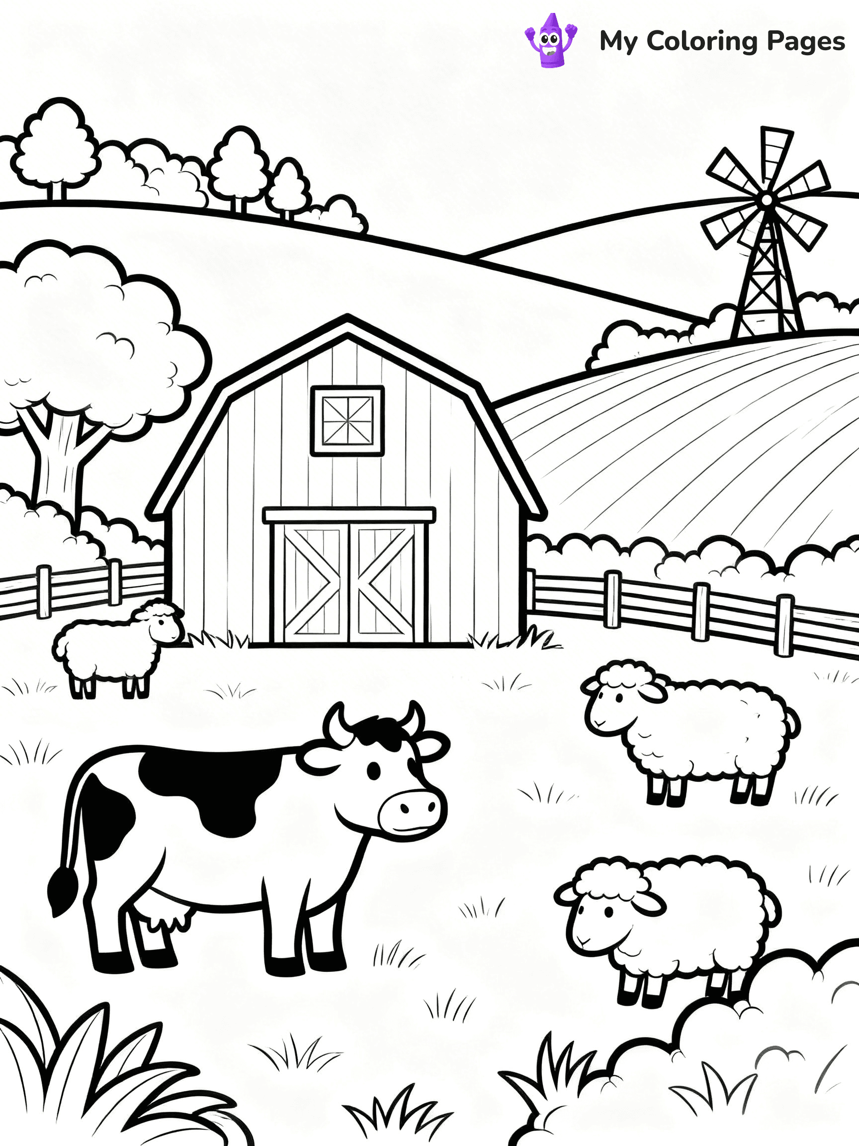 Scenery Coloring Pages - 14