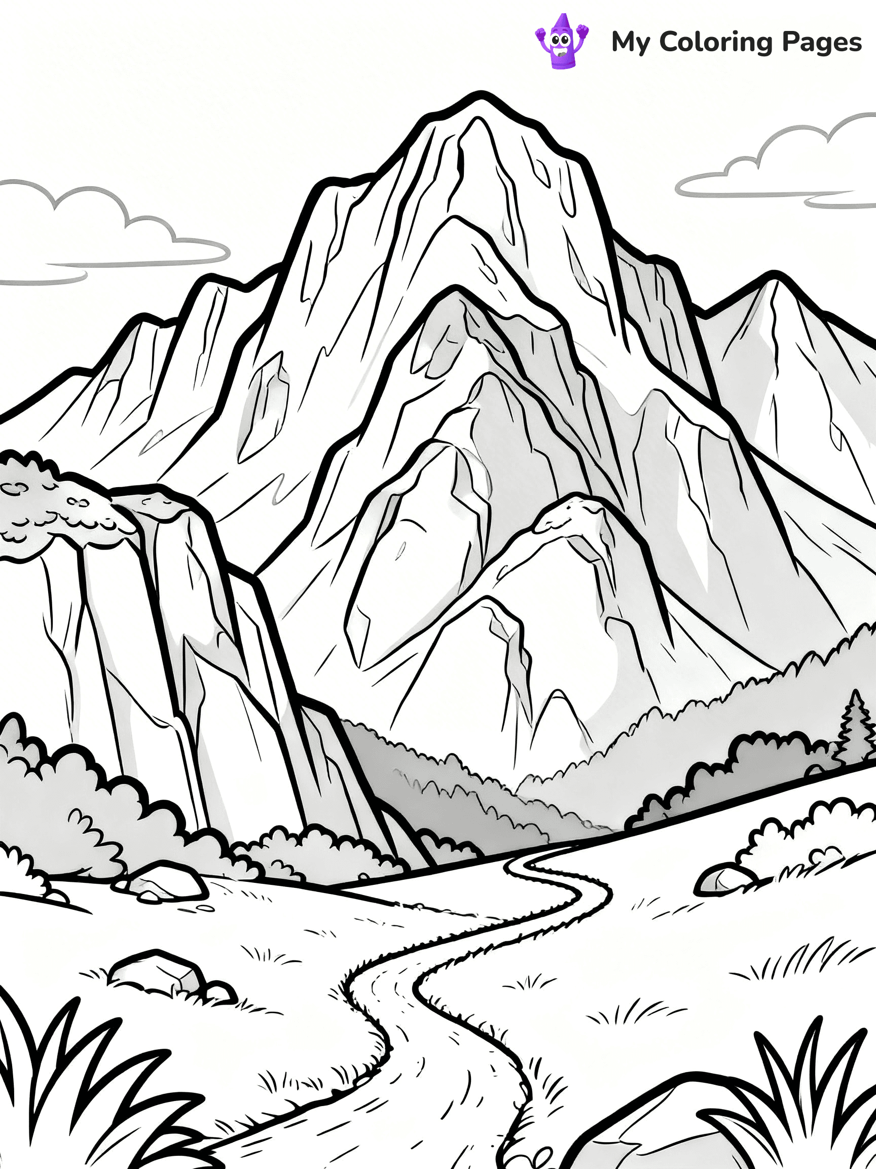 Scenery Coloring Pages - 12