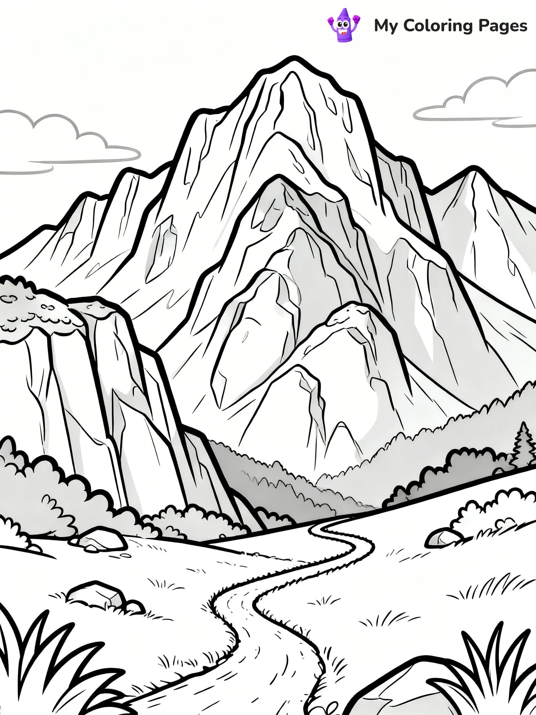 Scenery Coloring Pages - 12