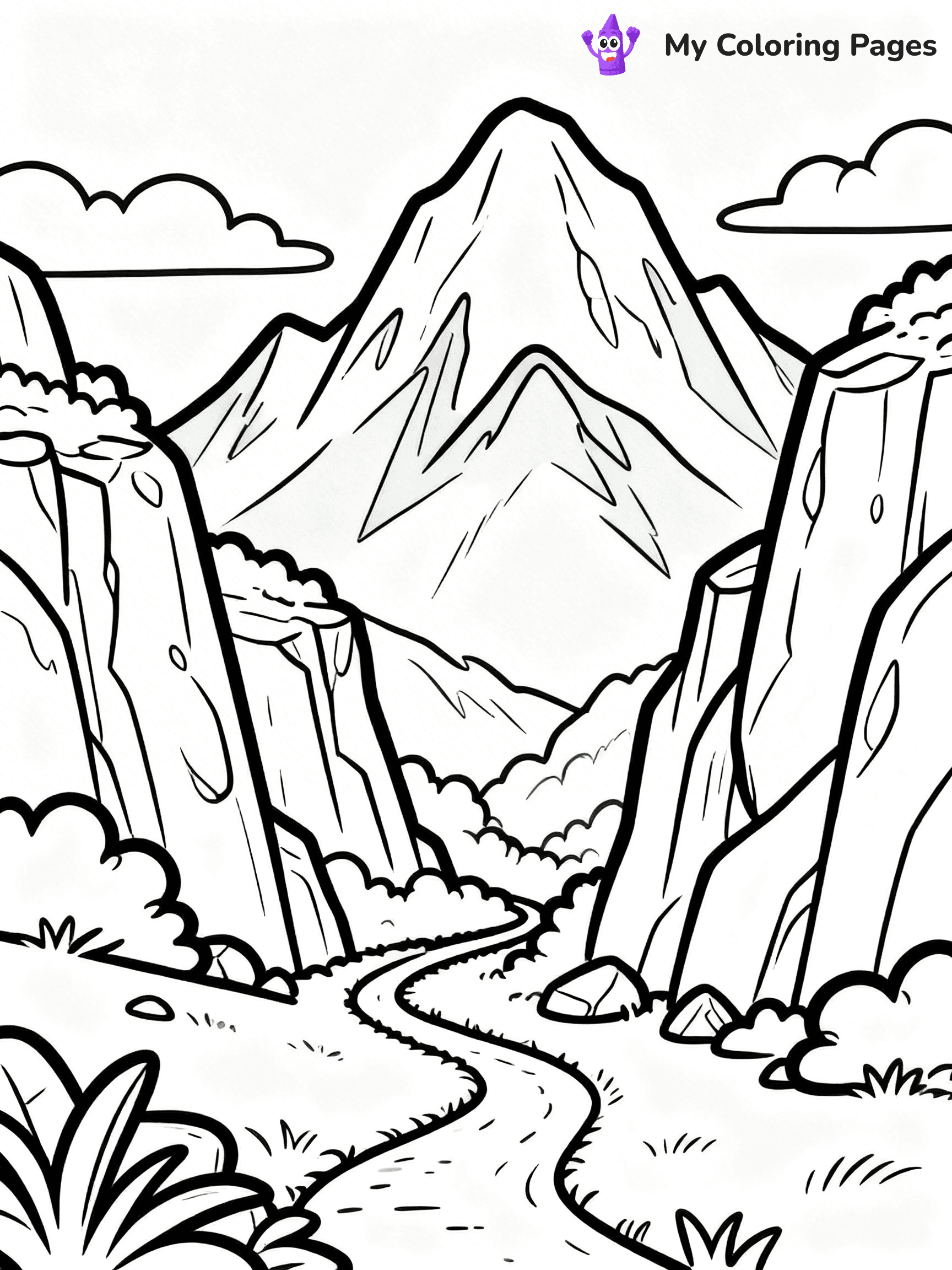 Scenery Coloring Pages - 10