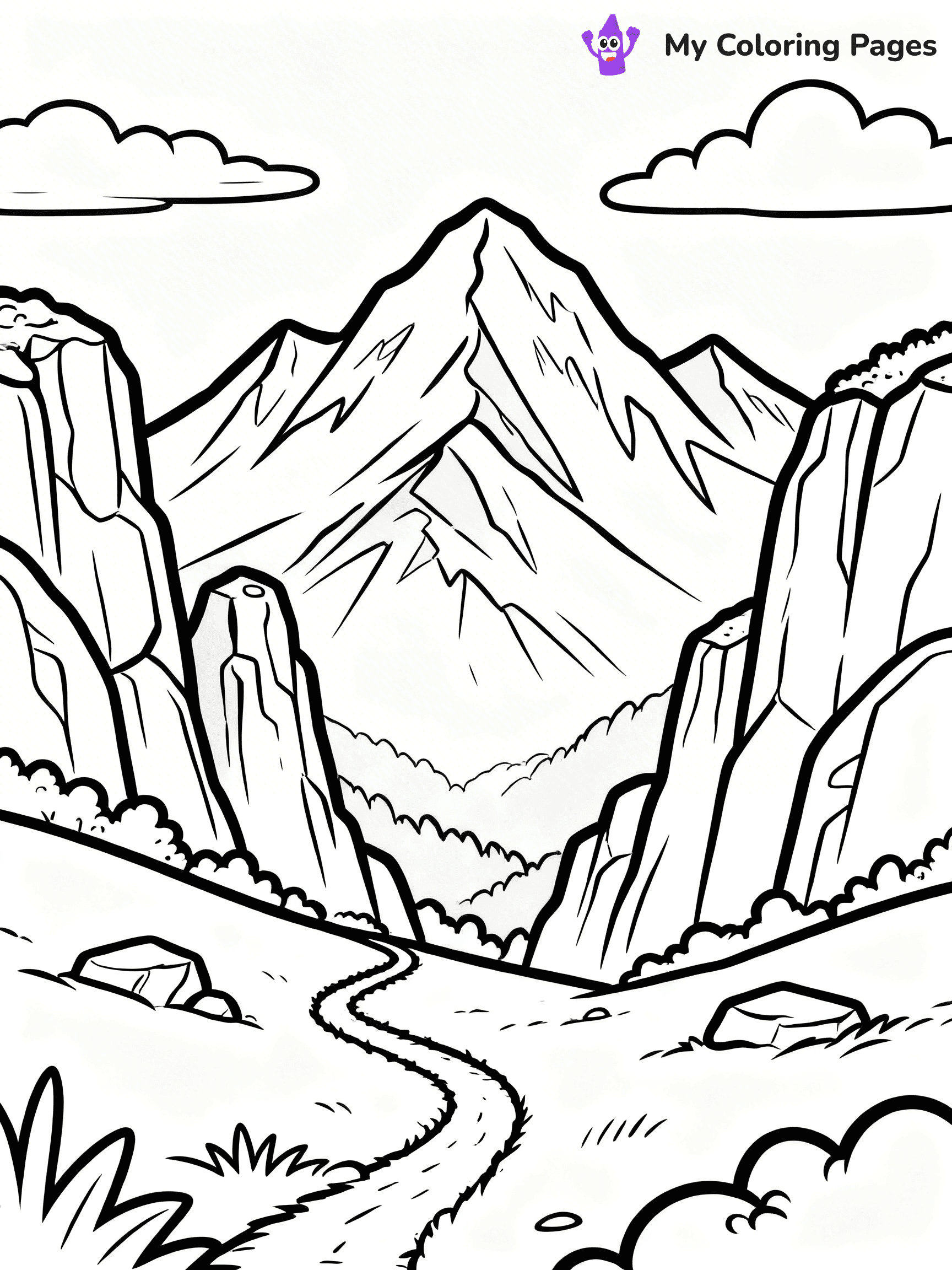 Scenery Coloring Pages - 9