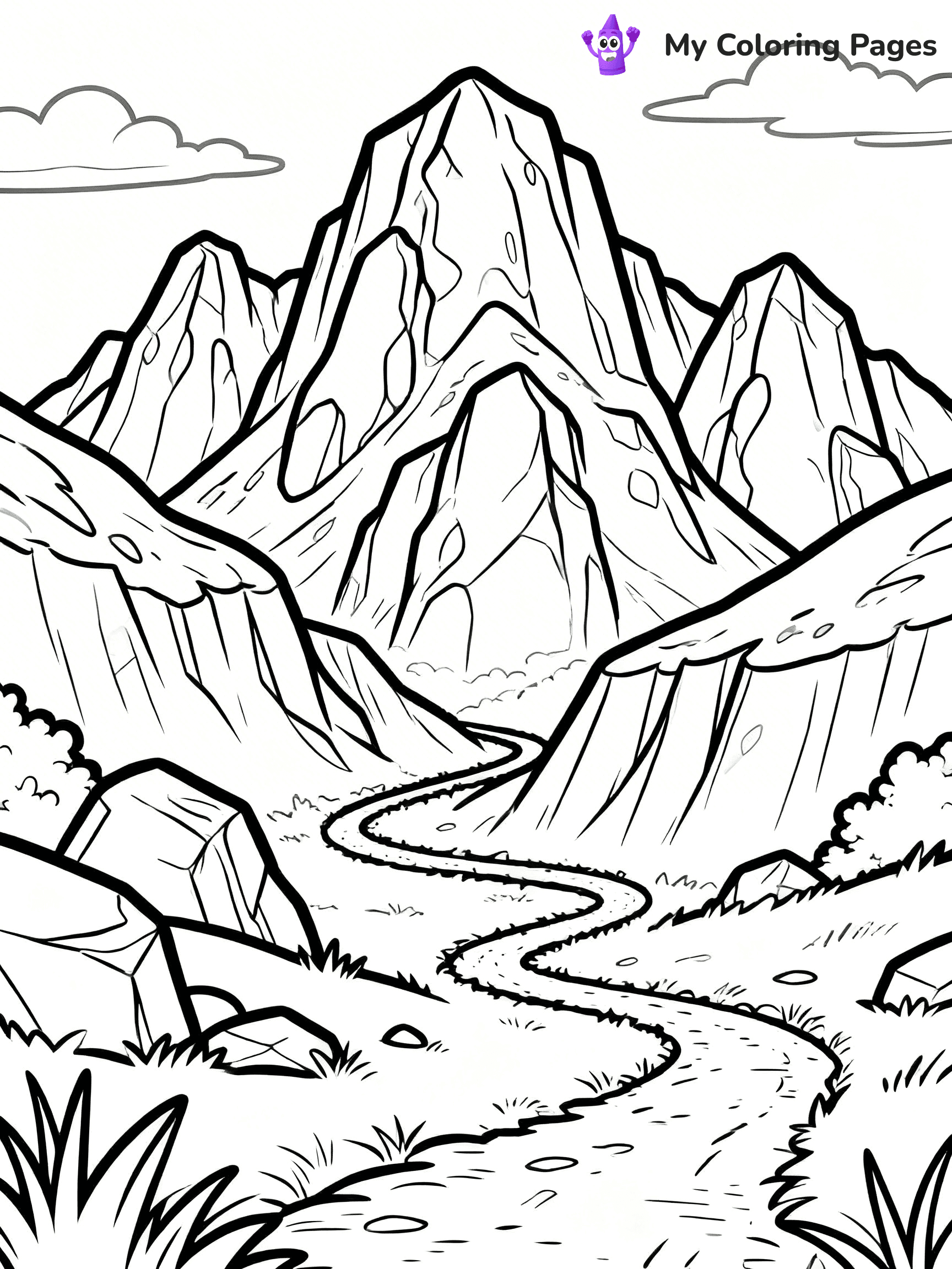 Scenery Coloring Pages - 8