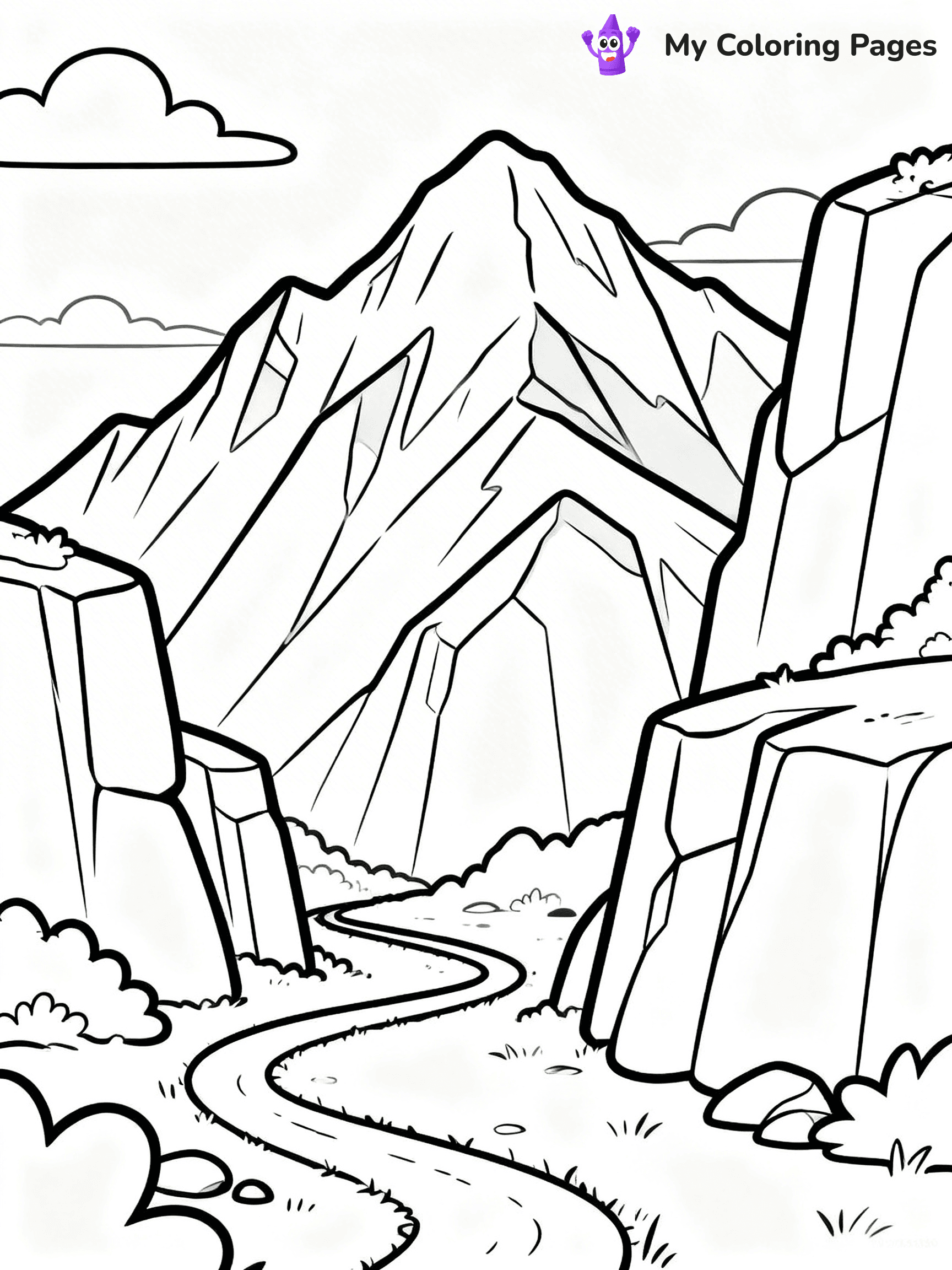 Scenery Coloring Pages - 7