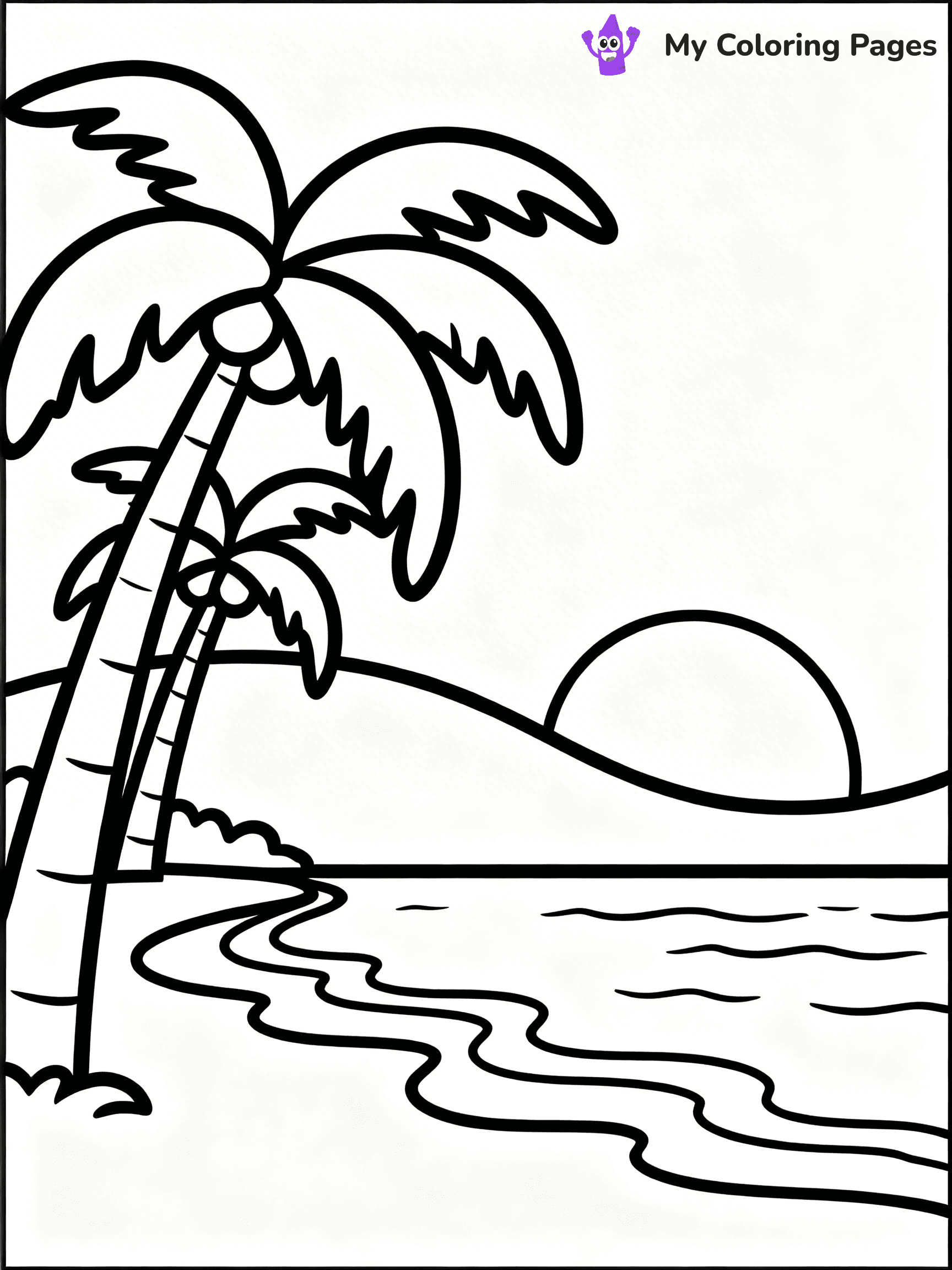 Scenery Coloring Pages - 4