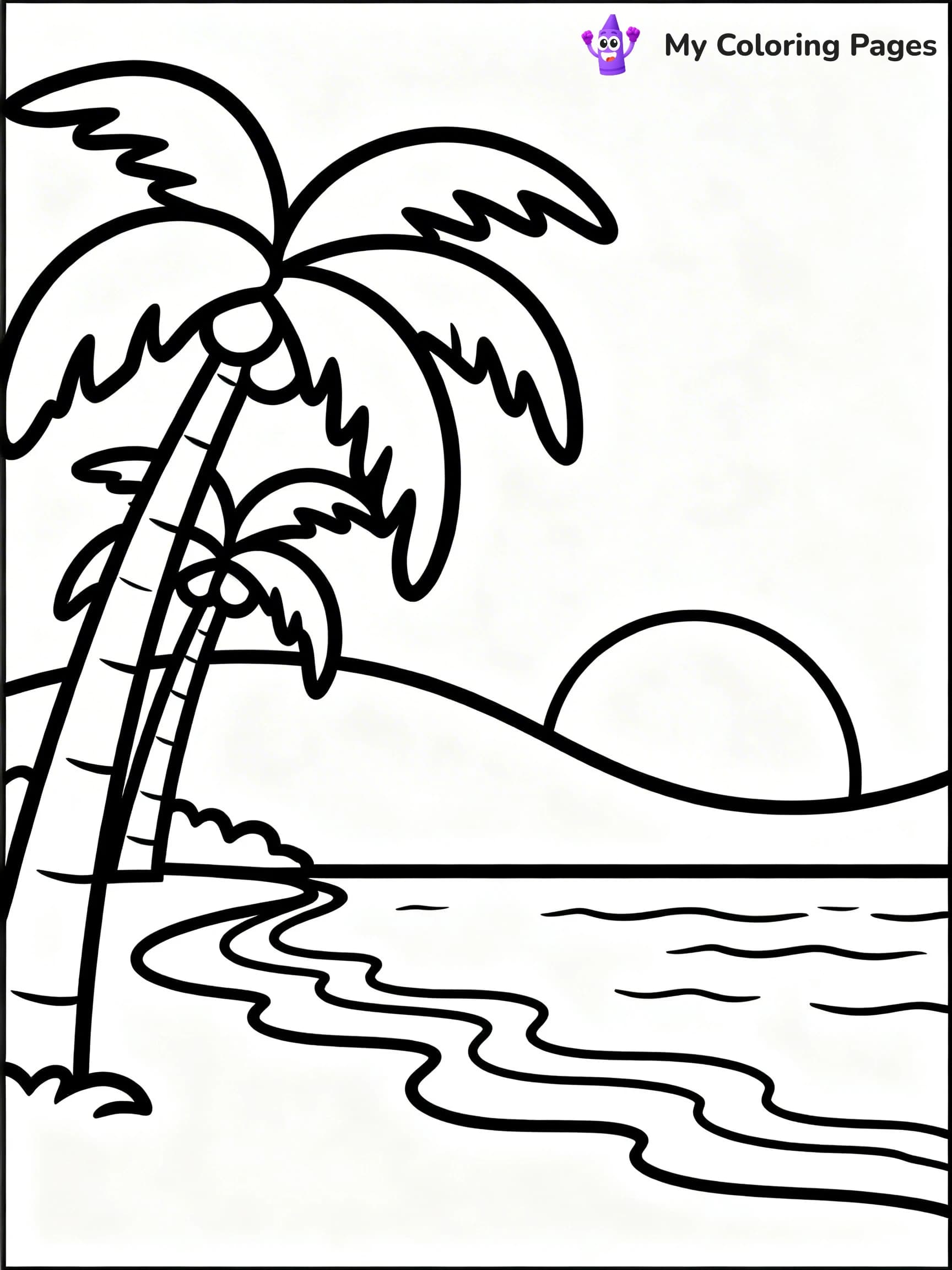 Scenery Coloring Pages - 4