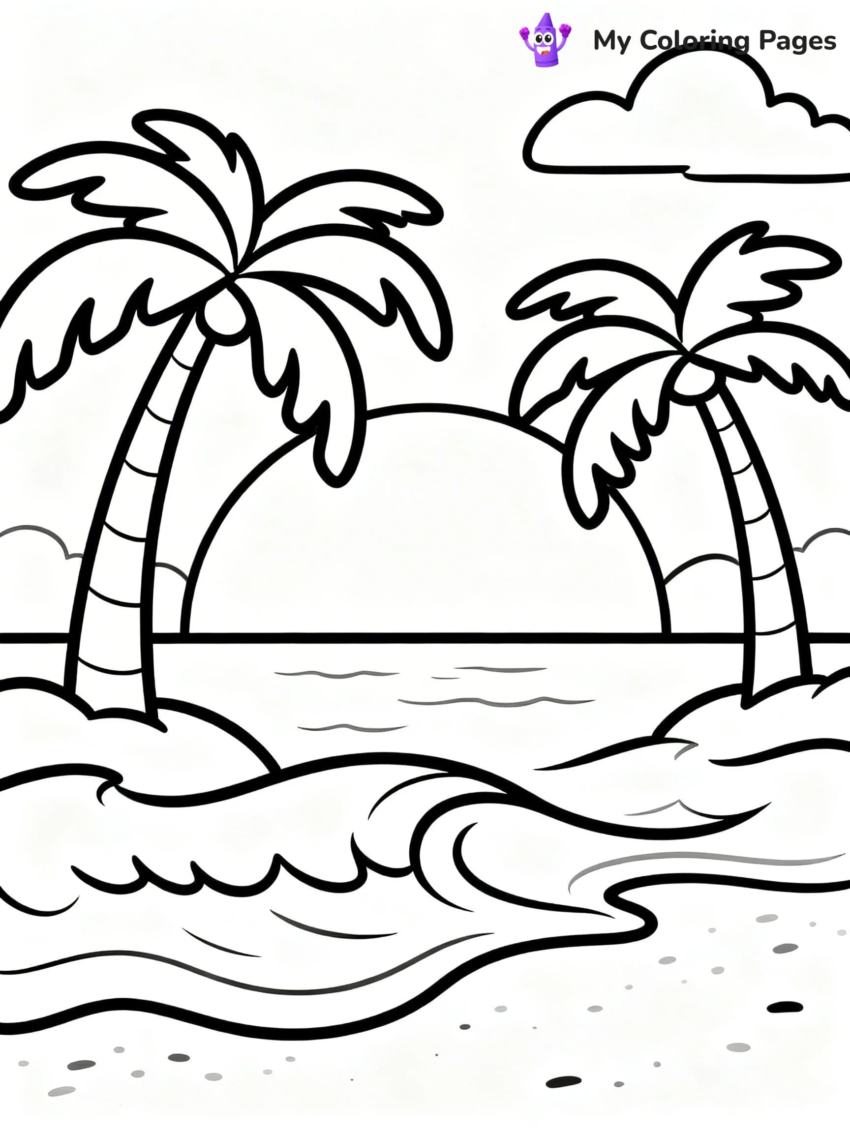 Scenery Coloring Pages - 3