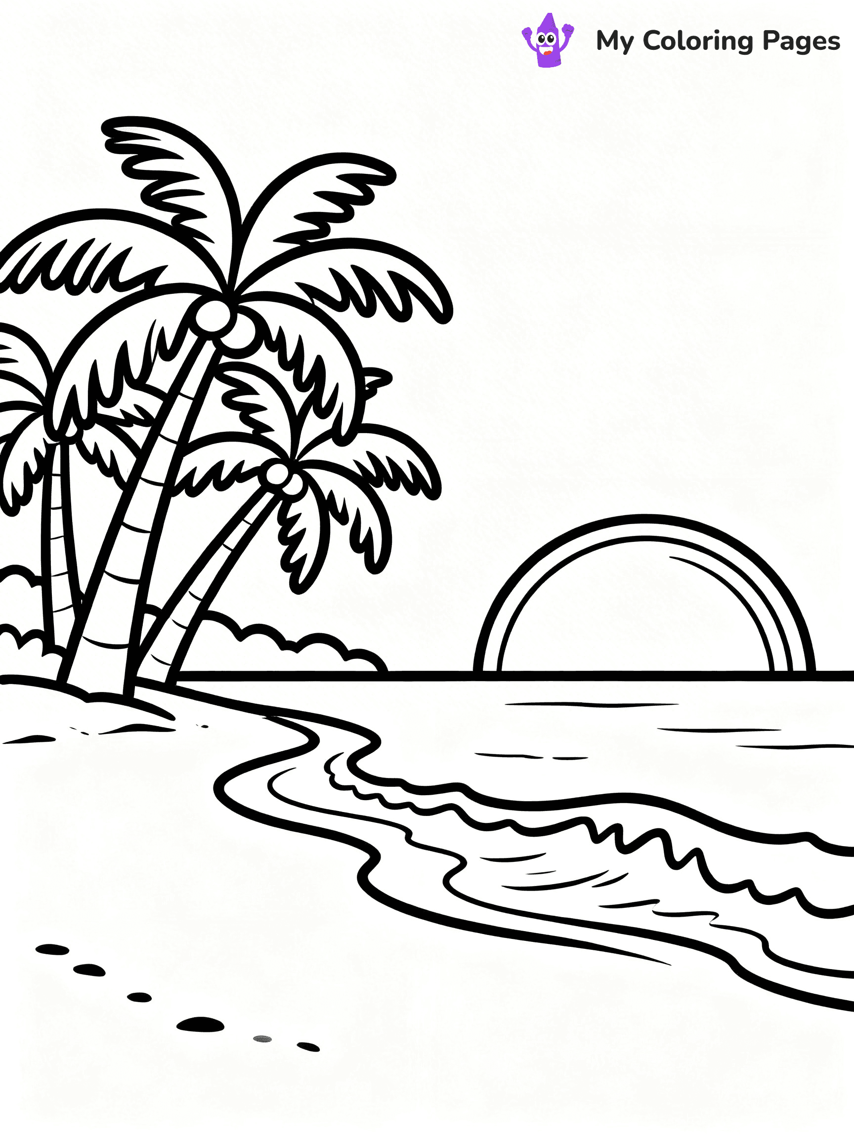 Scenery Coloring Pages - 2