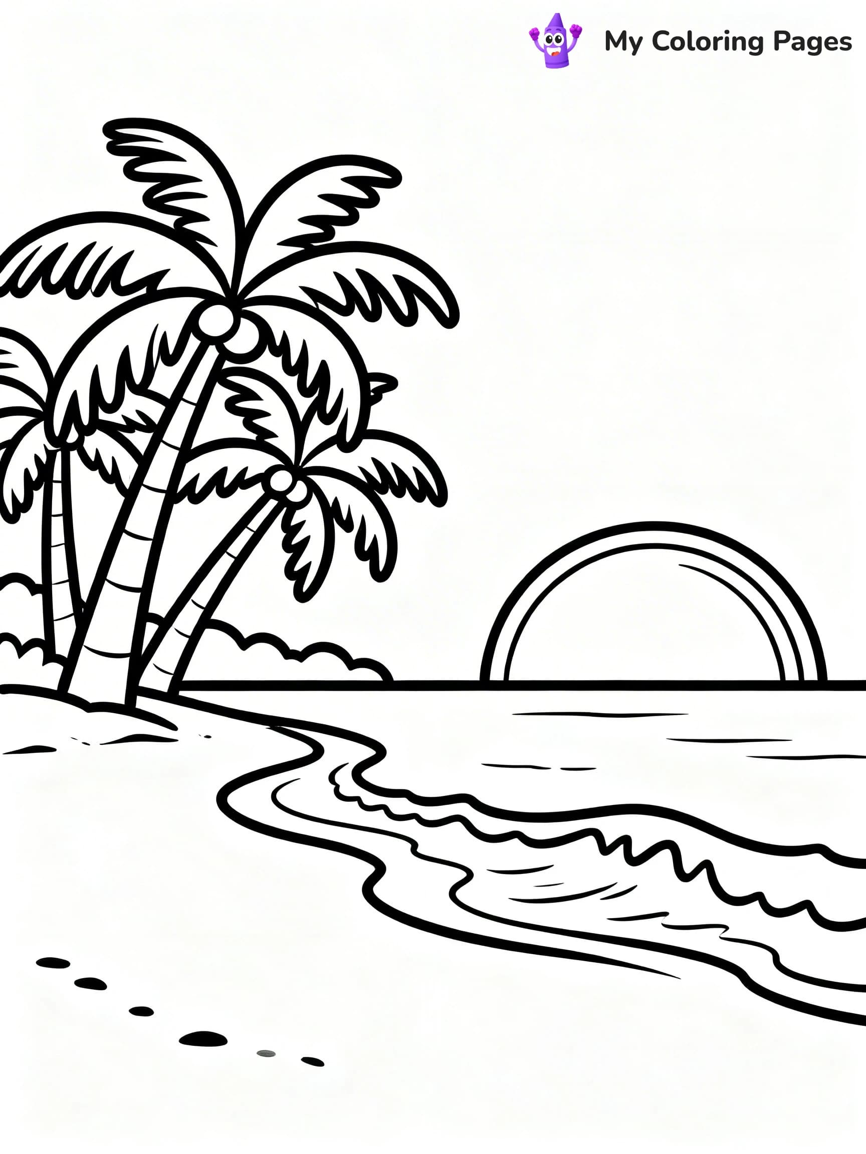 Scenery Coloring Pages - 2