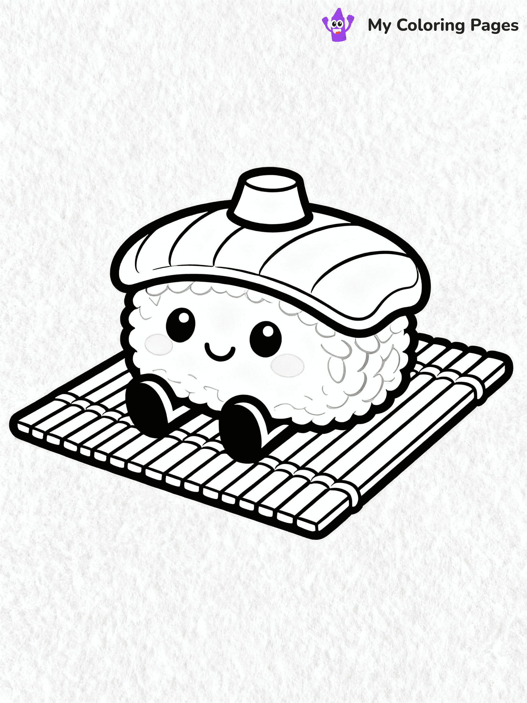 Sushi Coloring Pages - 19