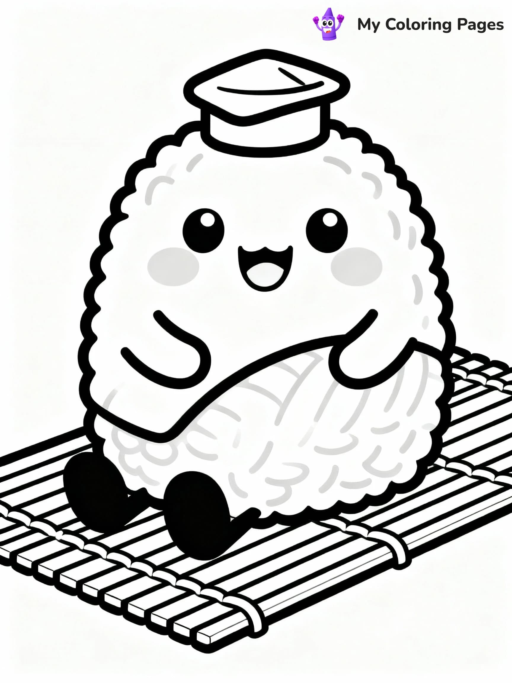 Sushi Coloring Pages - 18