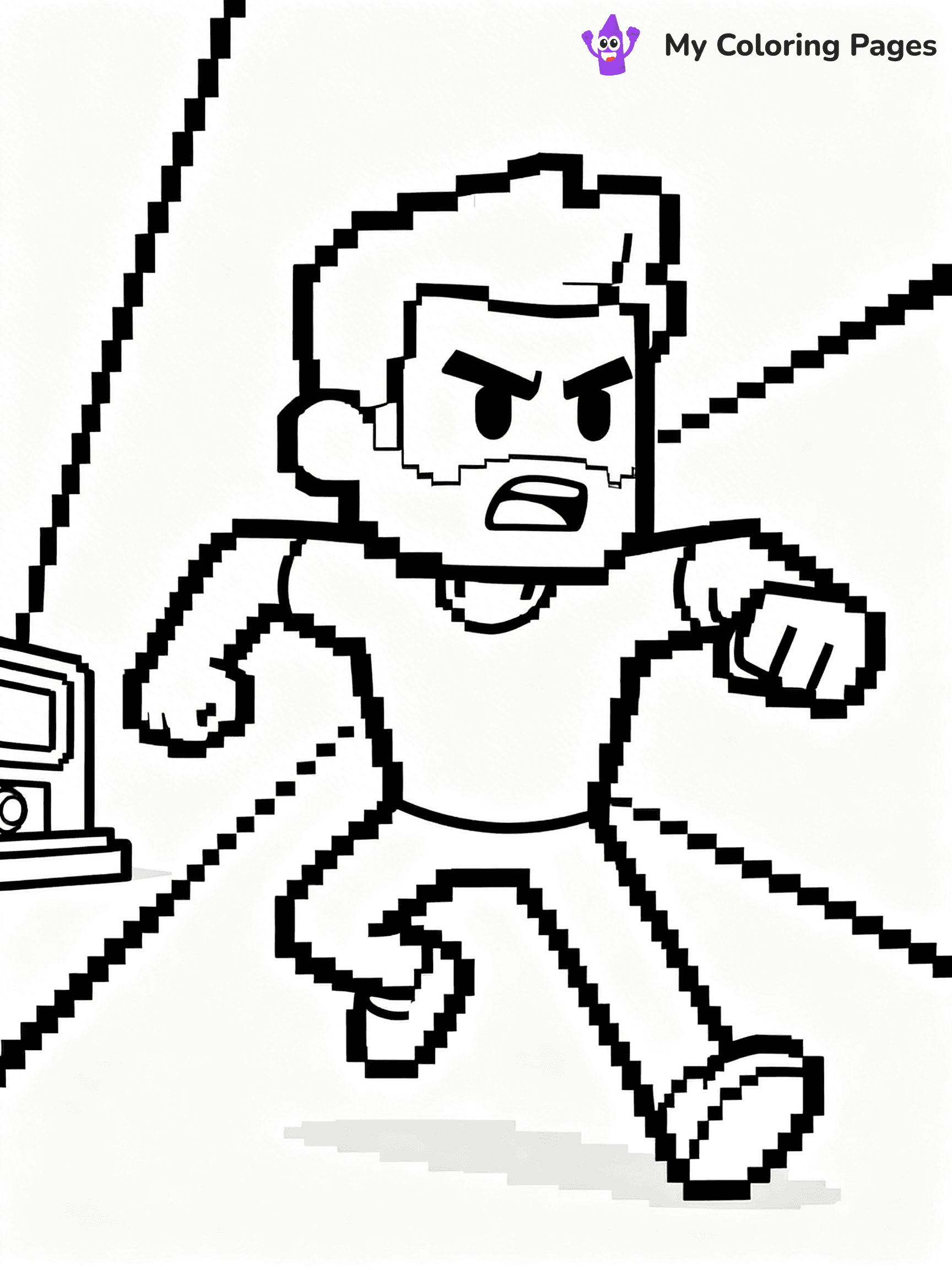 Stumble Guys Coloring Pages - 29