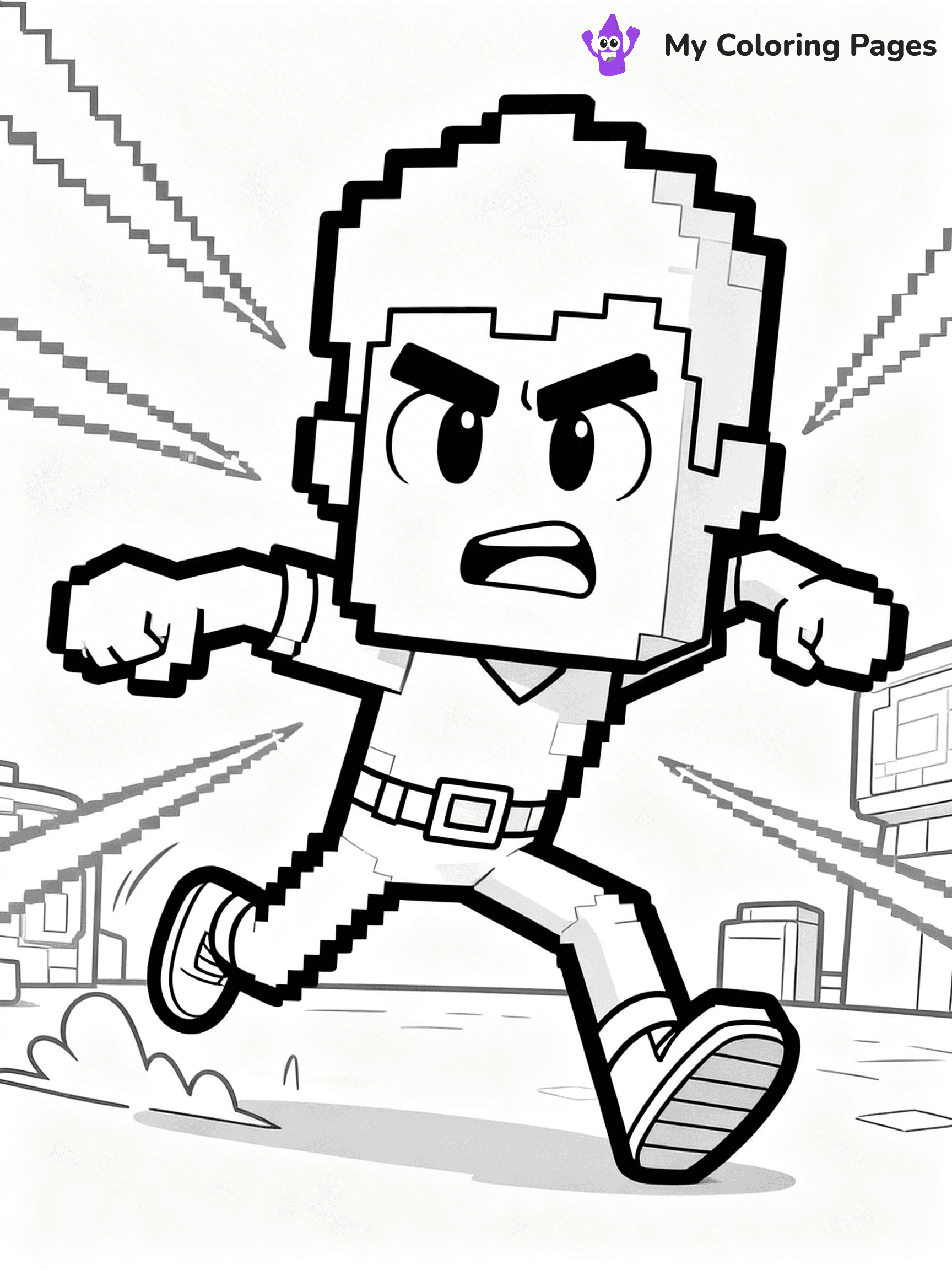 Stumble Guys Coloring Pages - 25