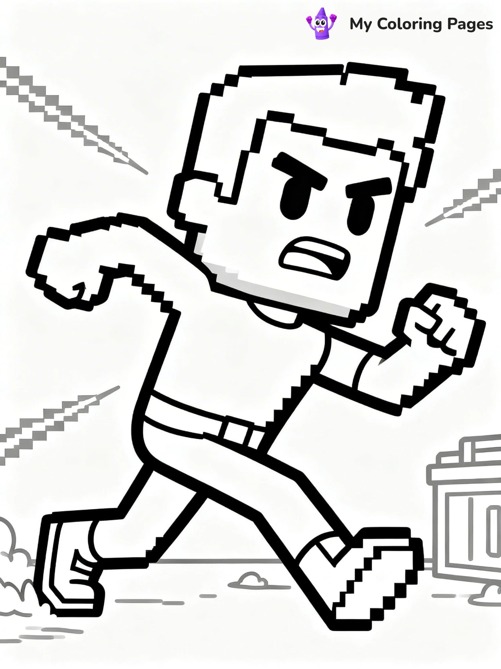 Stumble Guys Coloring Pages - 24