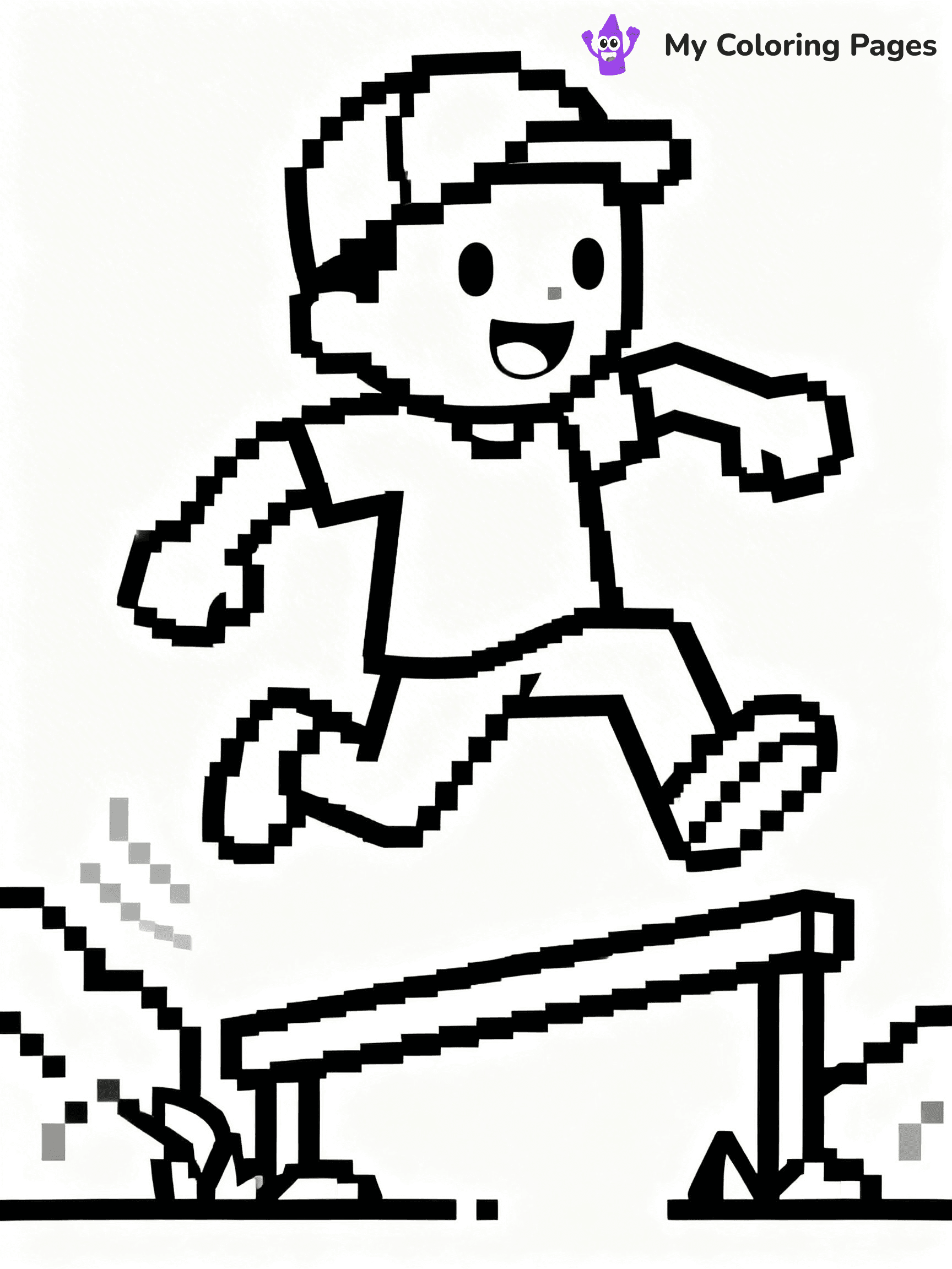 Stumble Guys Coloring Pages - 15