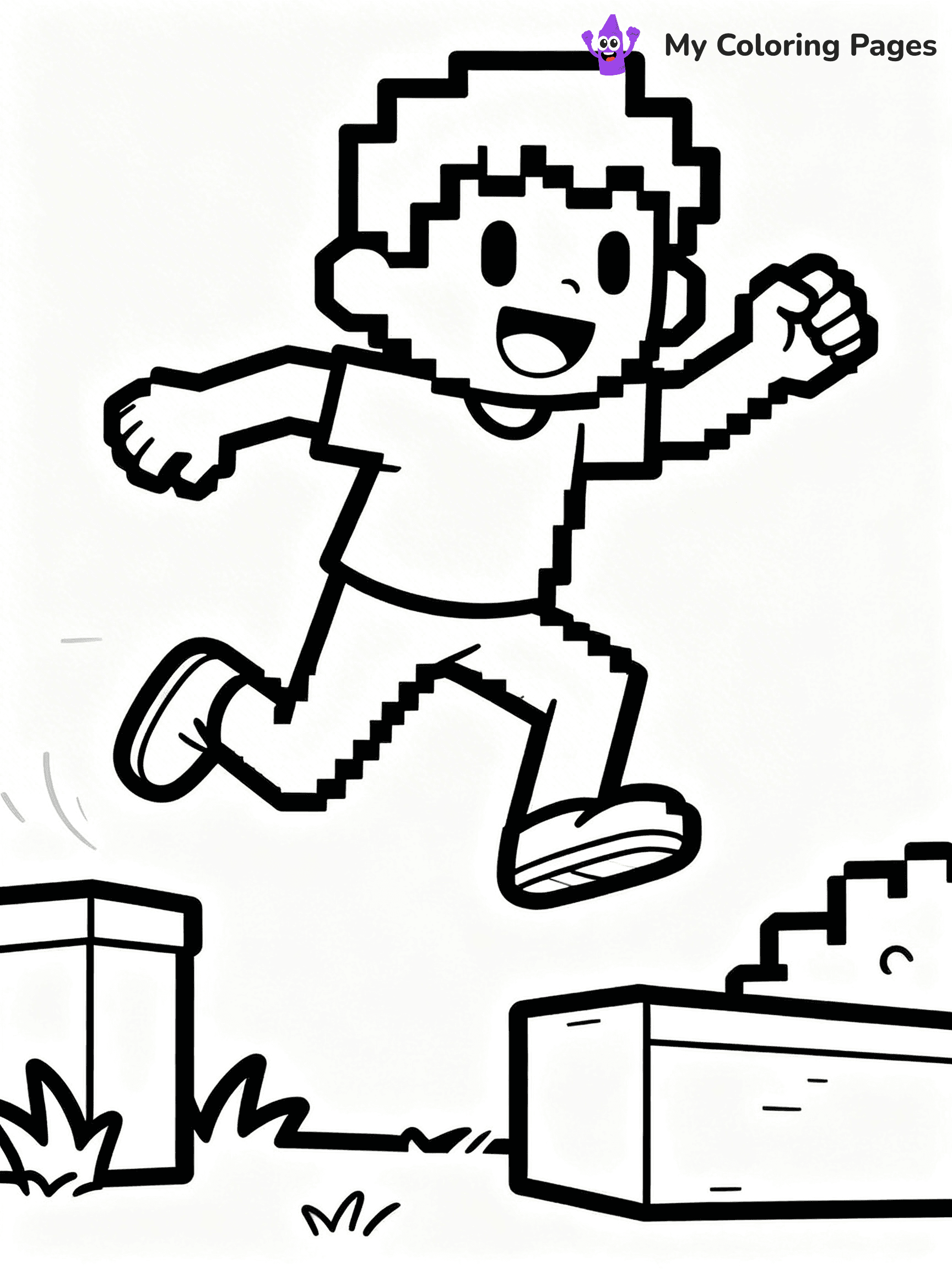 Stumble Guys Coloring Pages - 13