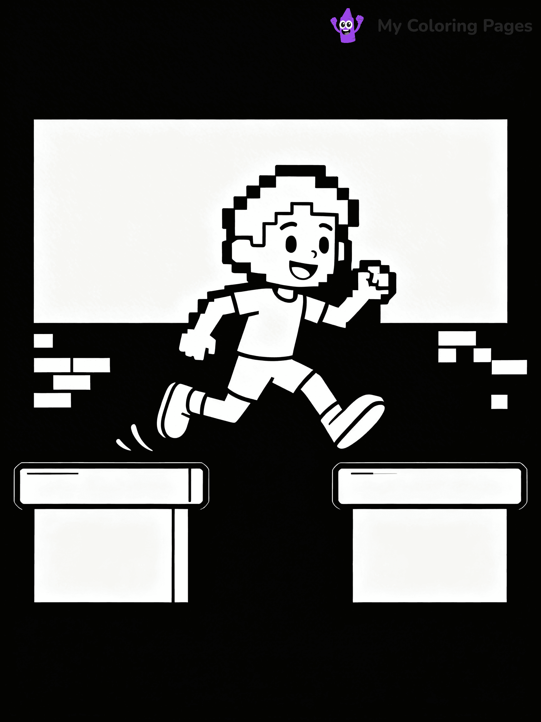 Stumble Guys Coloring Pages - 11